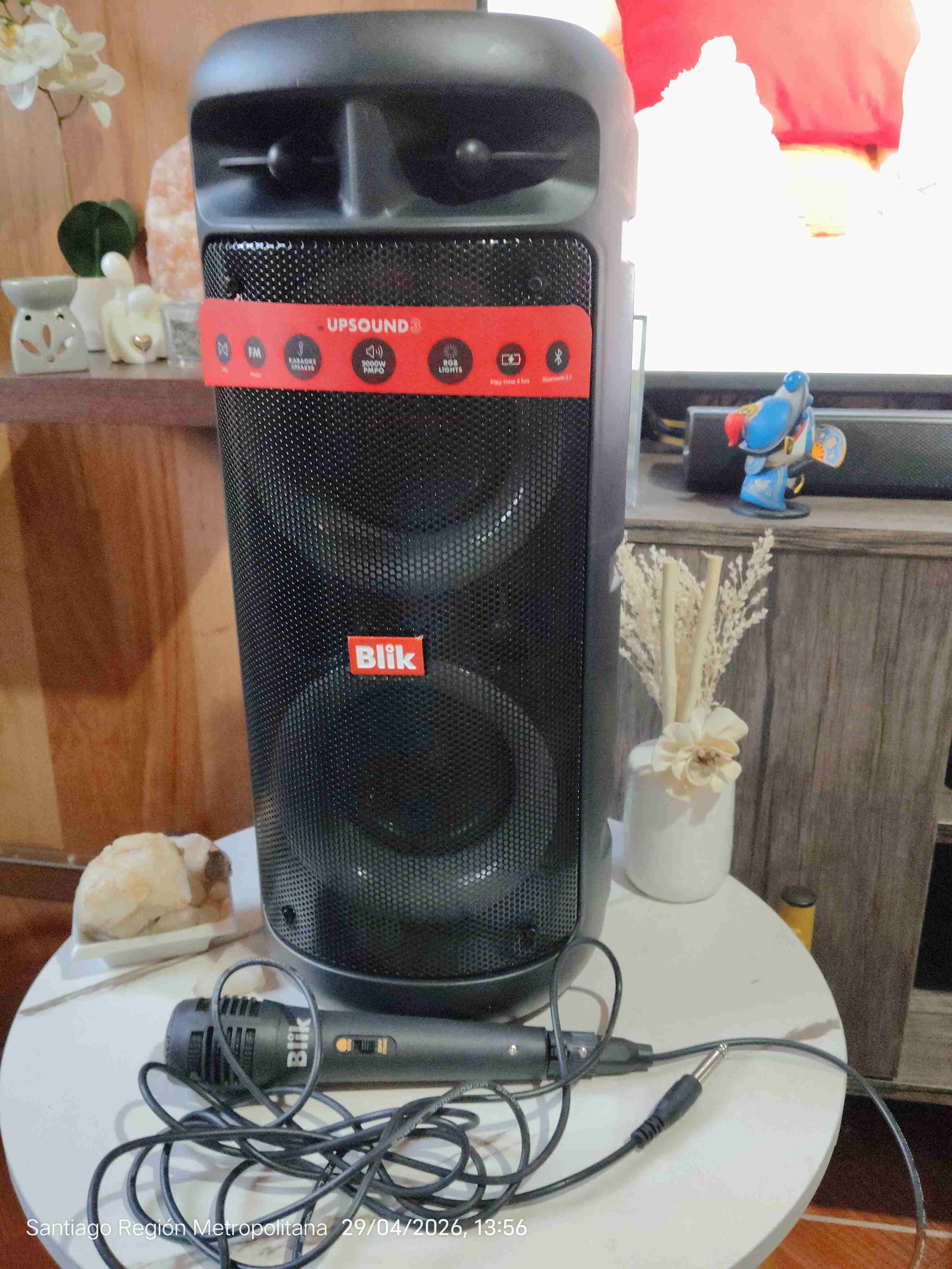 Parlante Blik Upsound con luces LED - miniatura 4