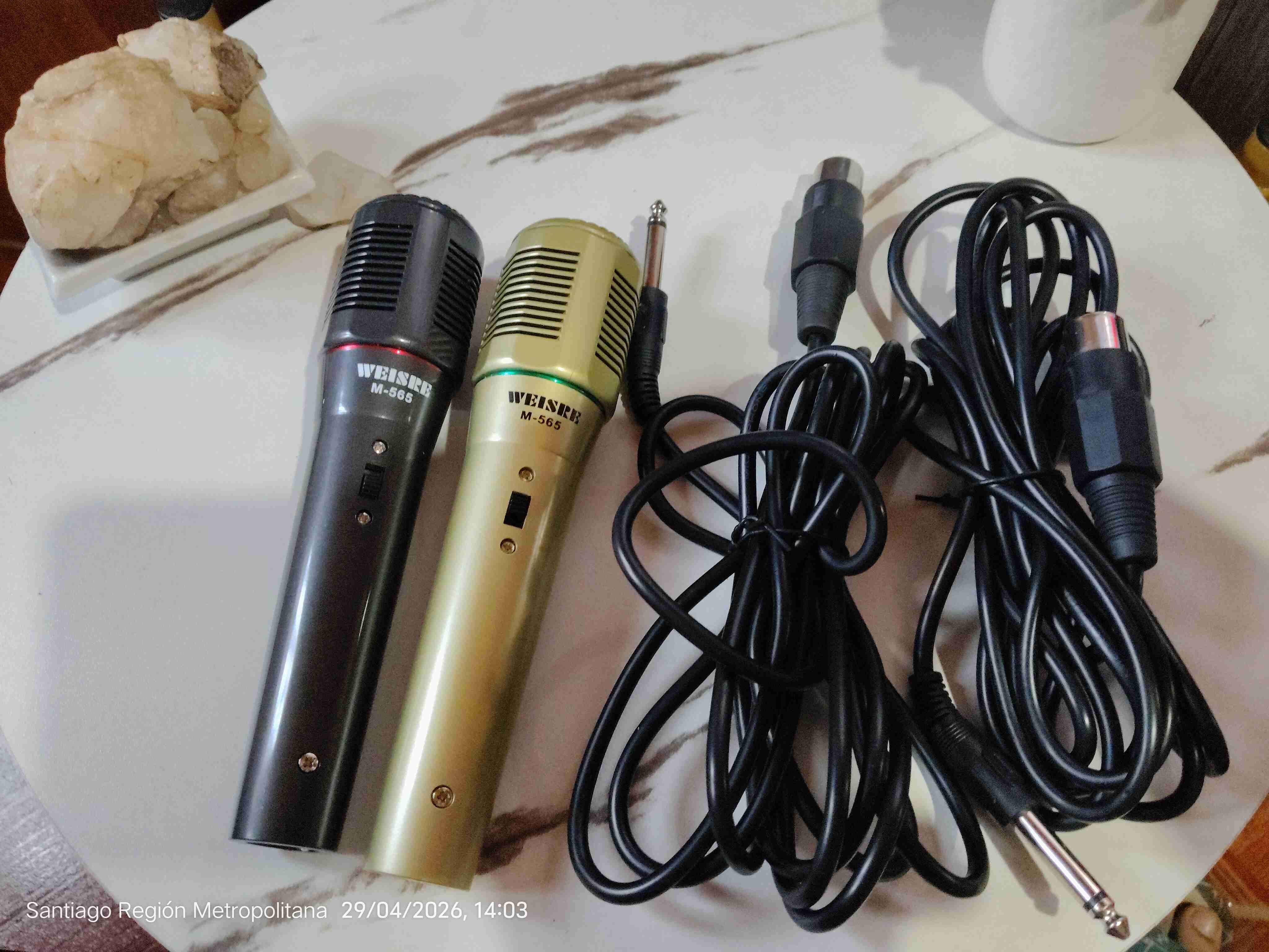 Set de micrófonos Weisre M-565 - miniatura 2