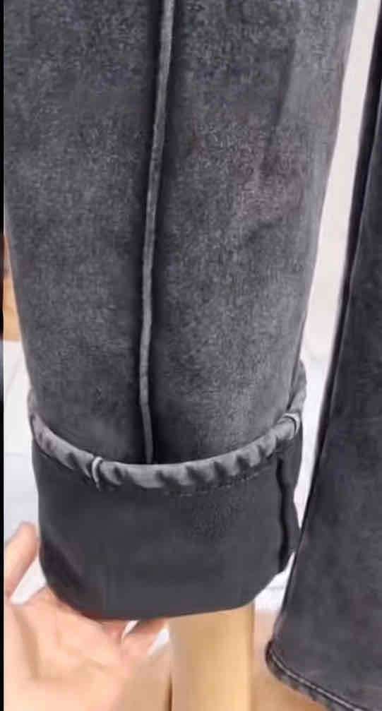 Pantalon prelavados negro  mujer - miniatura 5