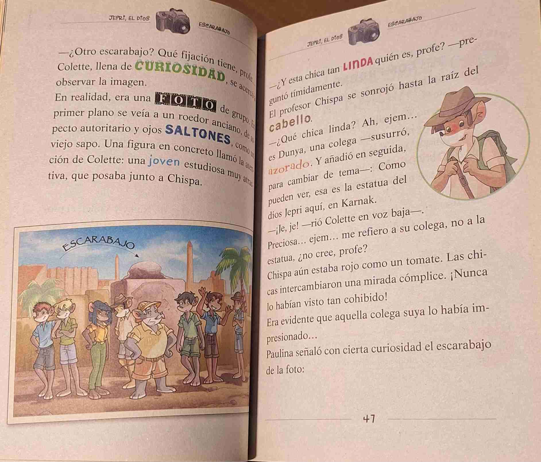 Libro En Busca del Escarabajo Azul - miniatura 2