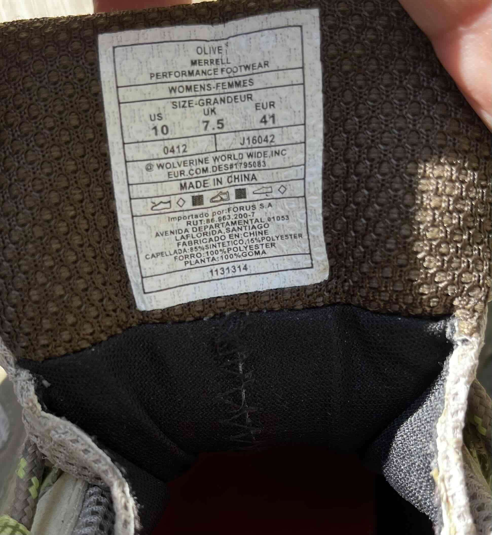 Botas de senderismo verde oliva - miniatura 3