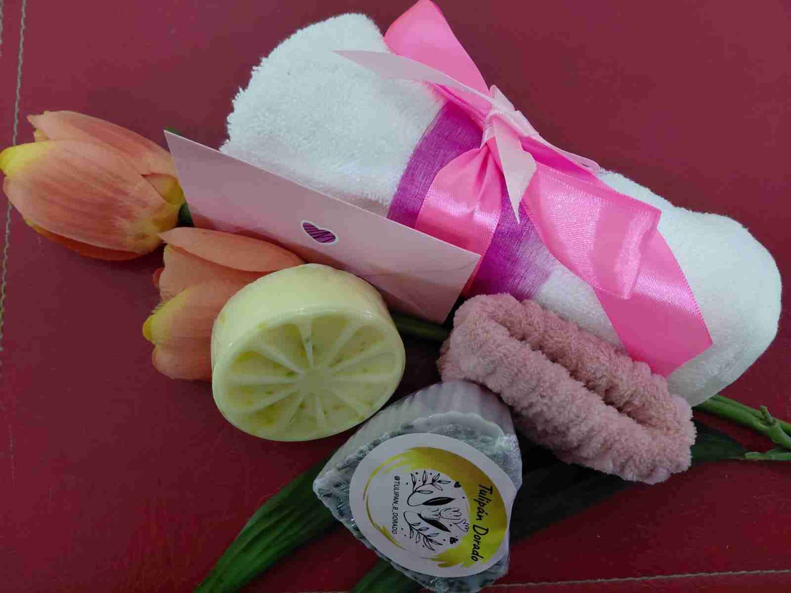 Set de regalo spa con jabones - miniatura 2