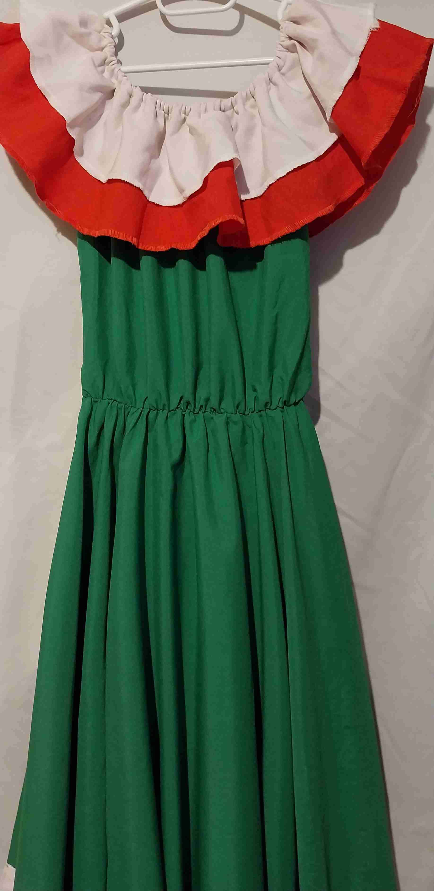 Vestido folclórico mexicano colombiano catrina TS - miniatura 2