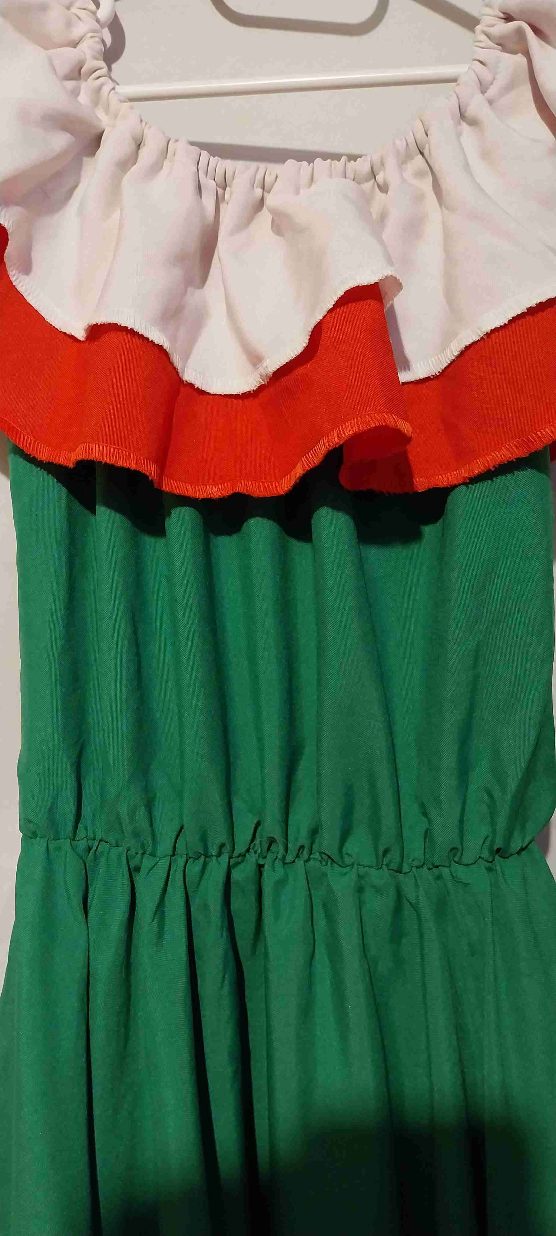 Vestido folclórico mexicano colombiano catrina TS - miniatura 4