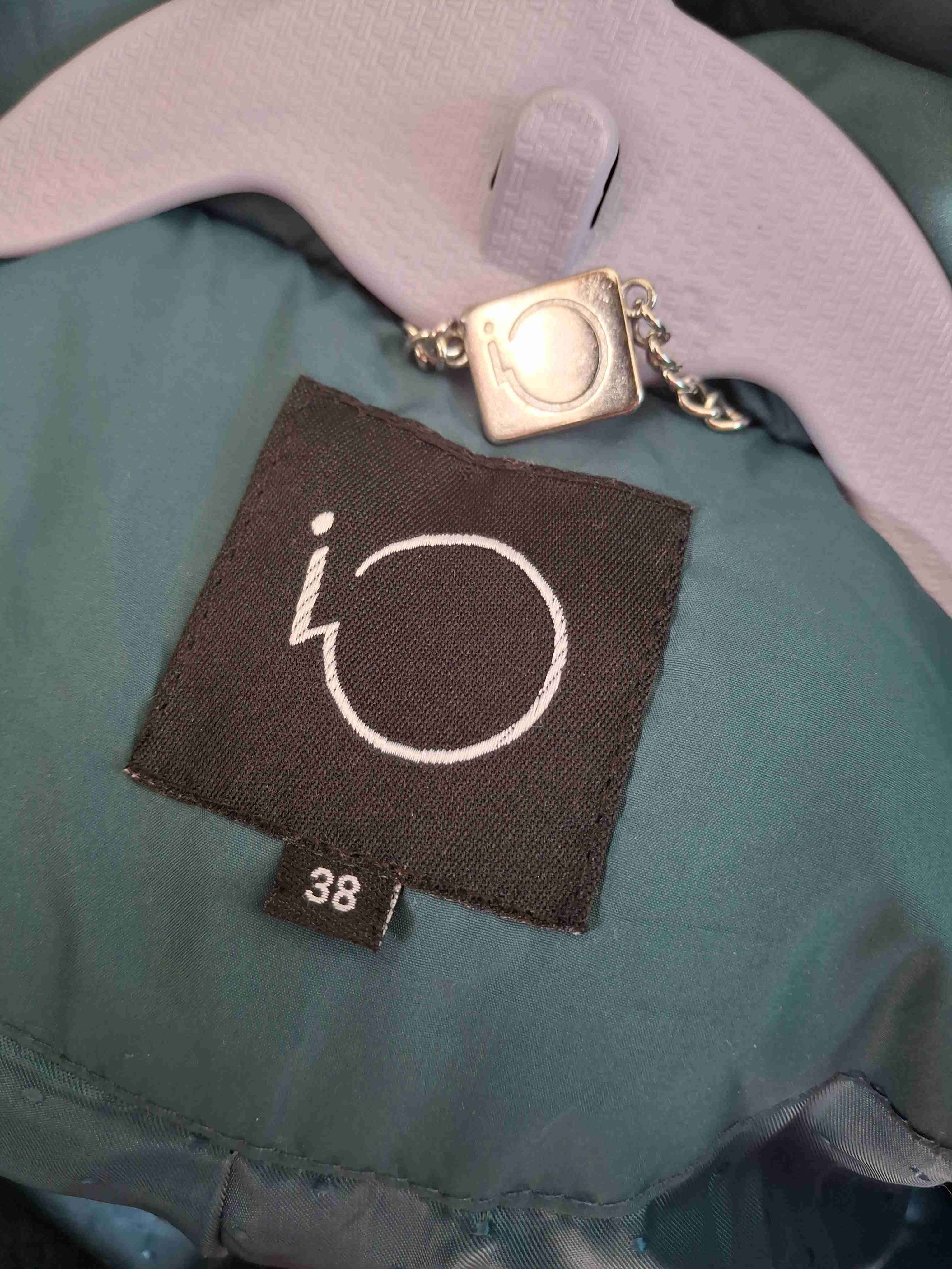 Abrigo acolchado verde oscuro mujer - miniatura 4