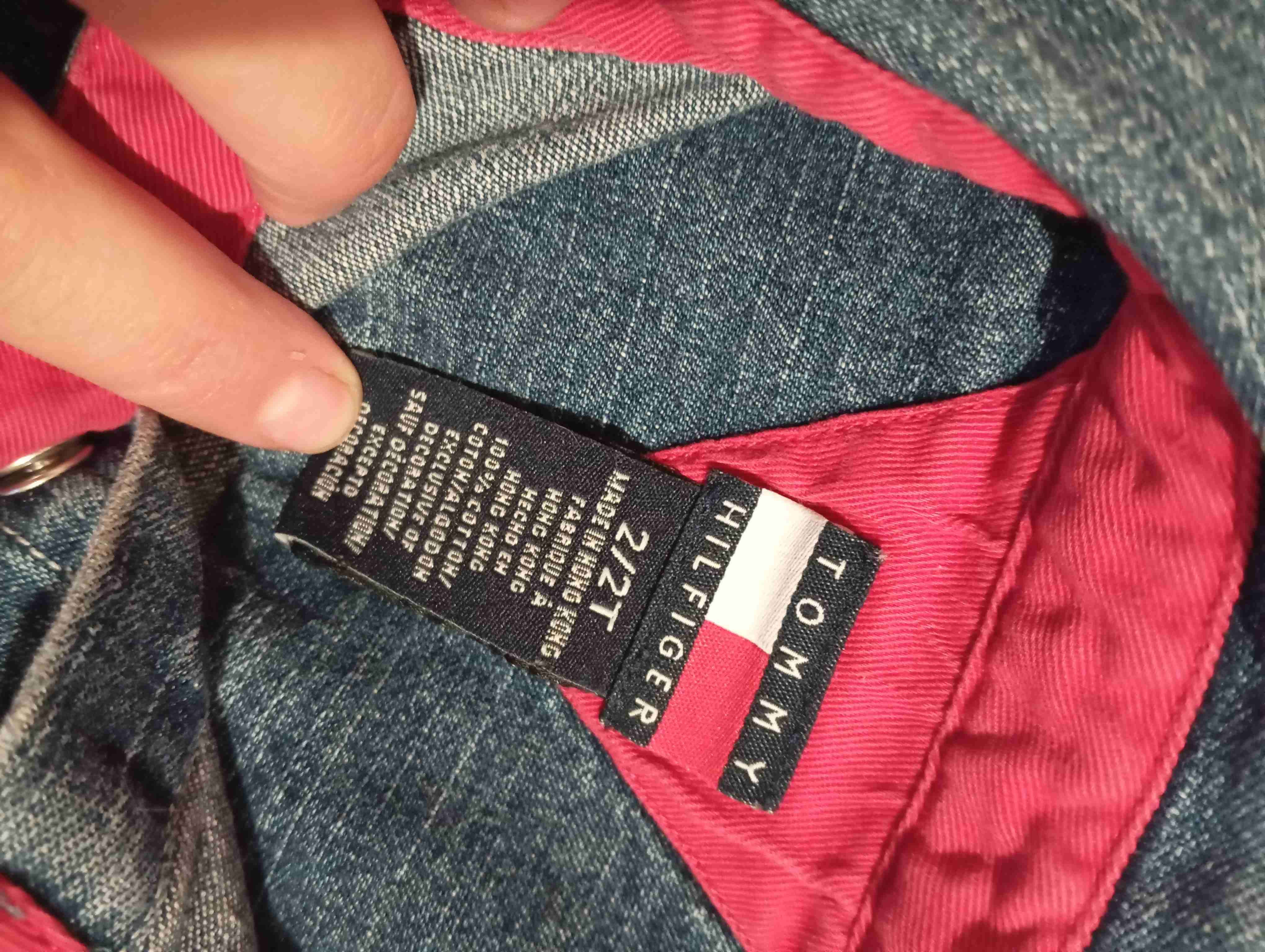 Vestido de mezclilla infantil Tommy Hilfiger - miniatura 3