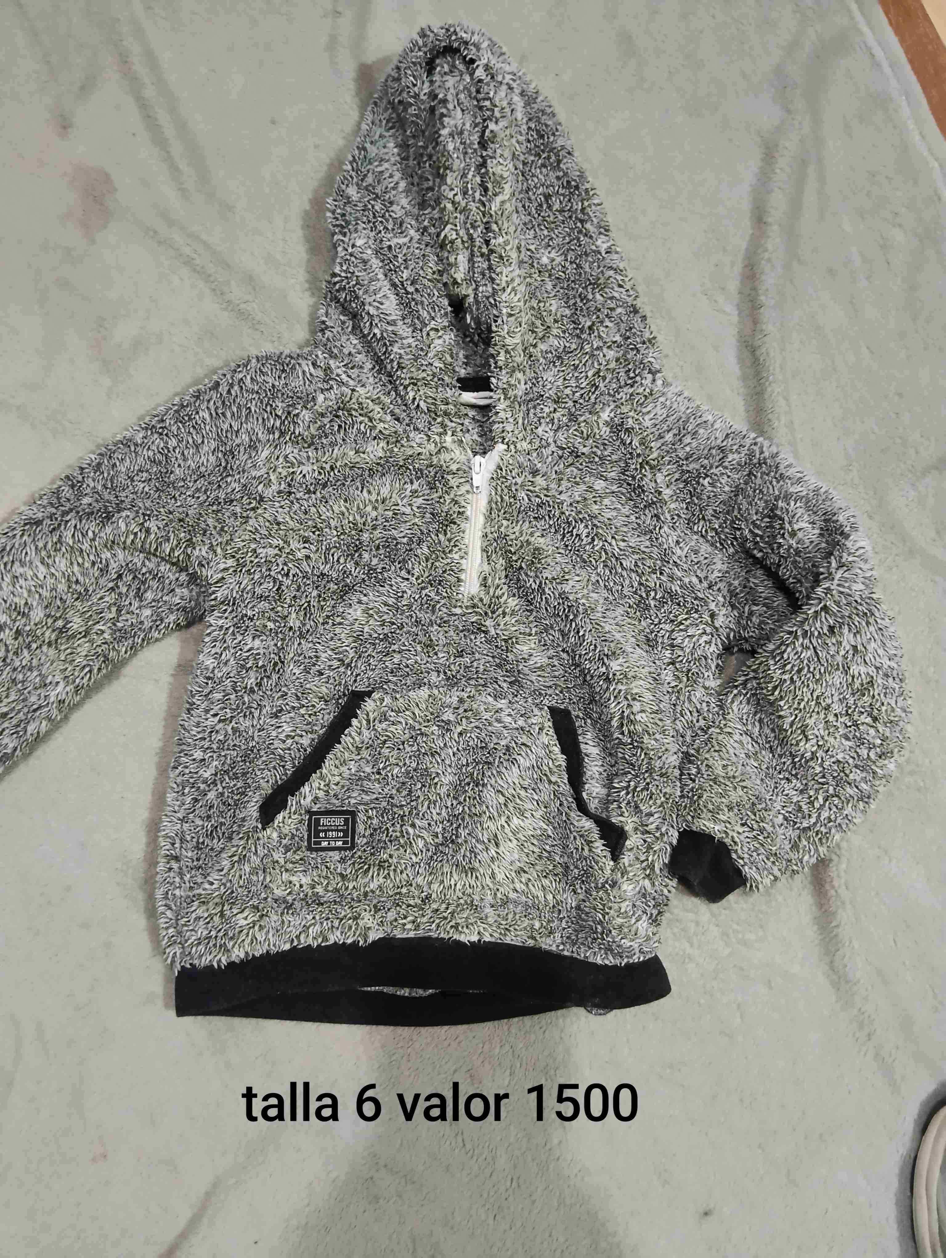 Chaqueta polar azul talla 4 - miniatura 3