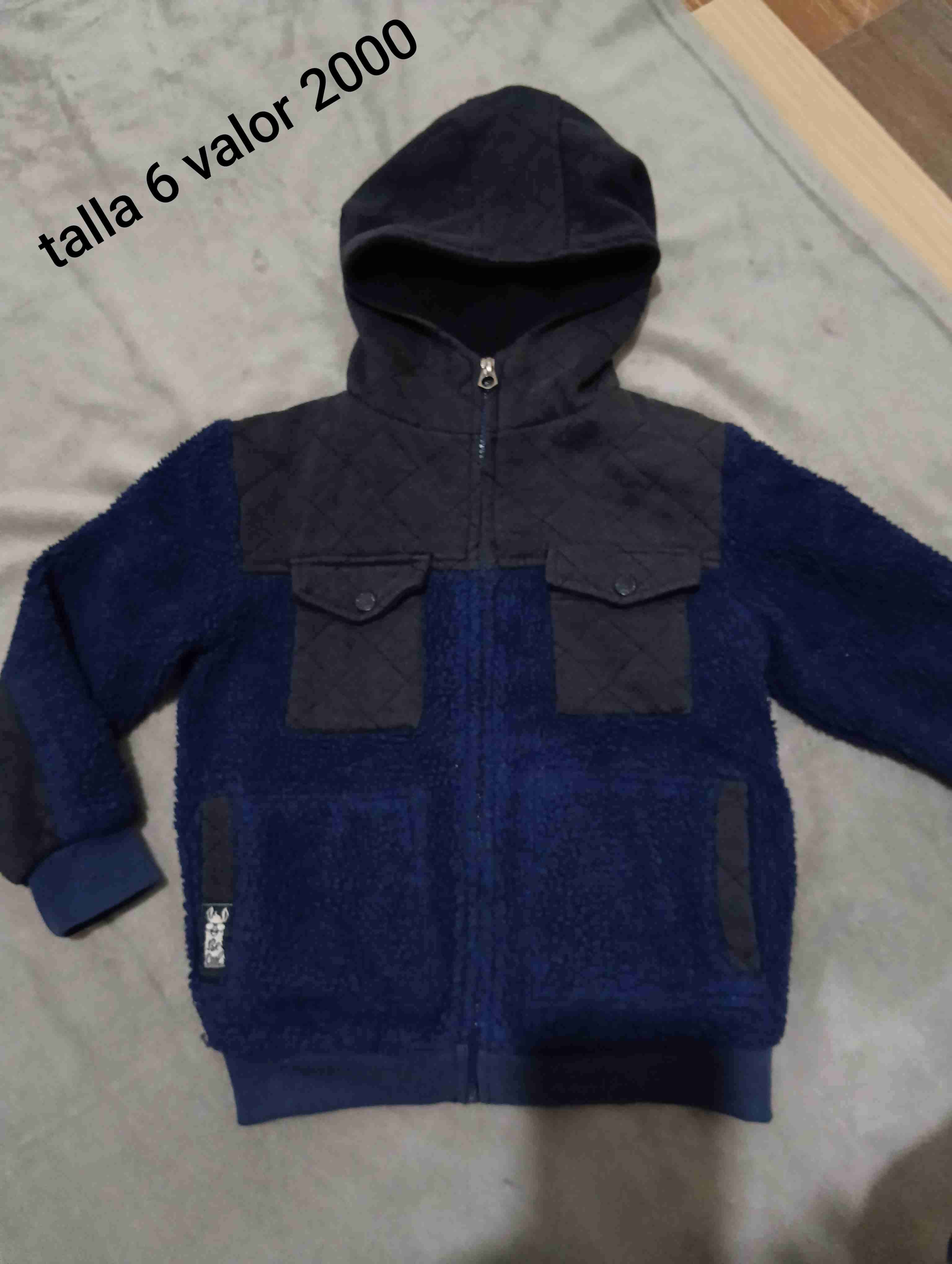 Chaqueta polar azul talla 4 - miniatura 5