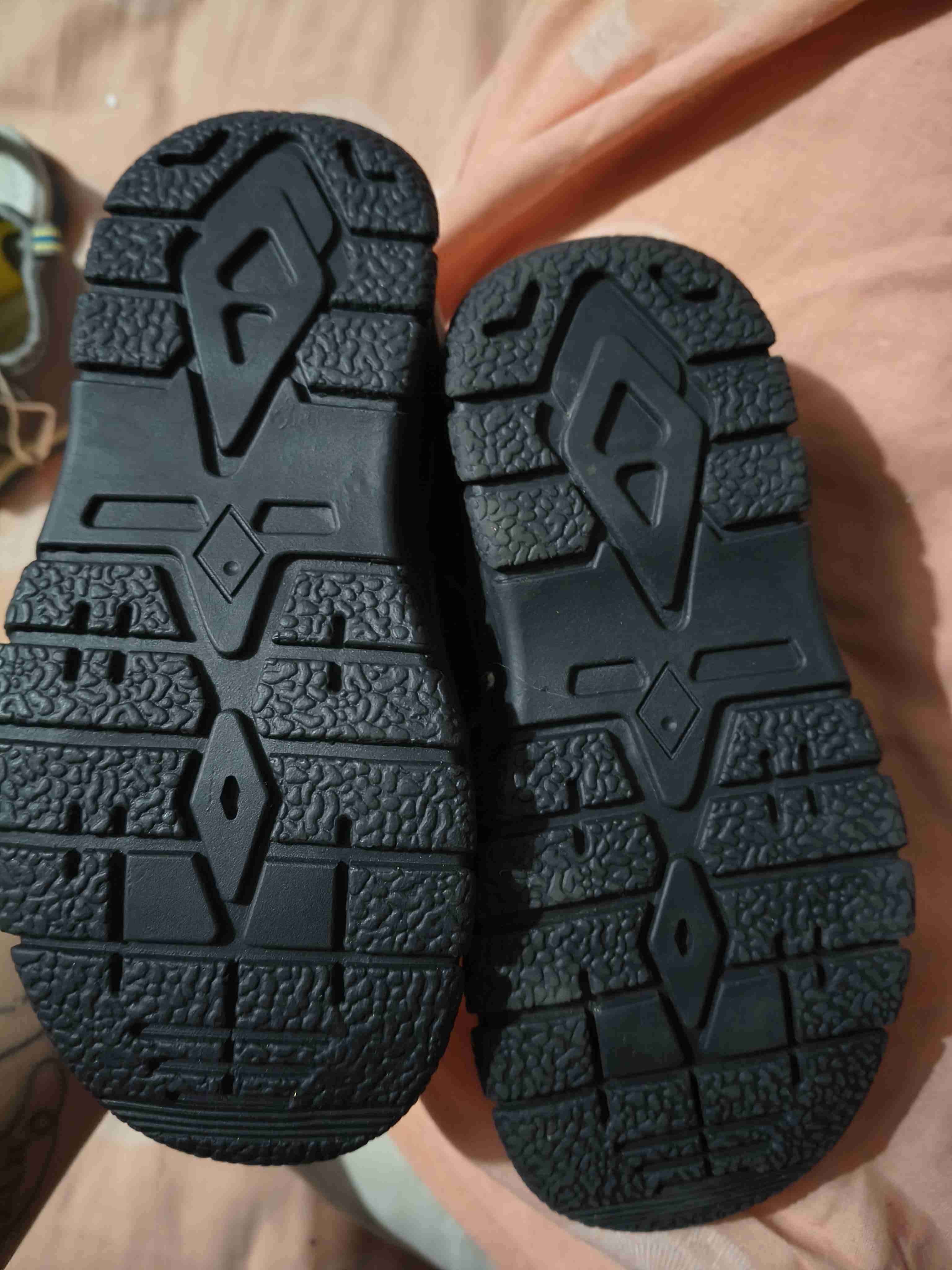 Zapatillas negros infantiles con velcro - miniatura 2