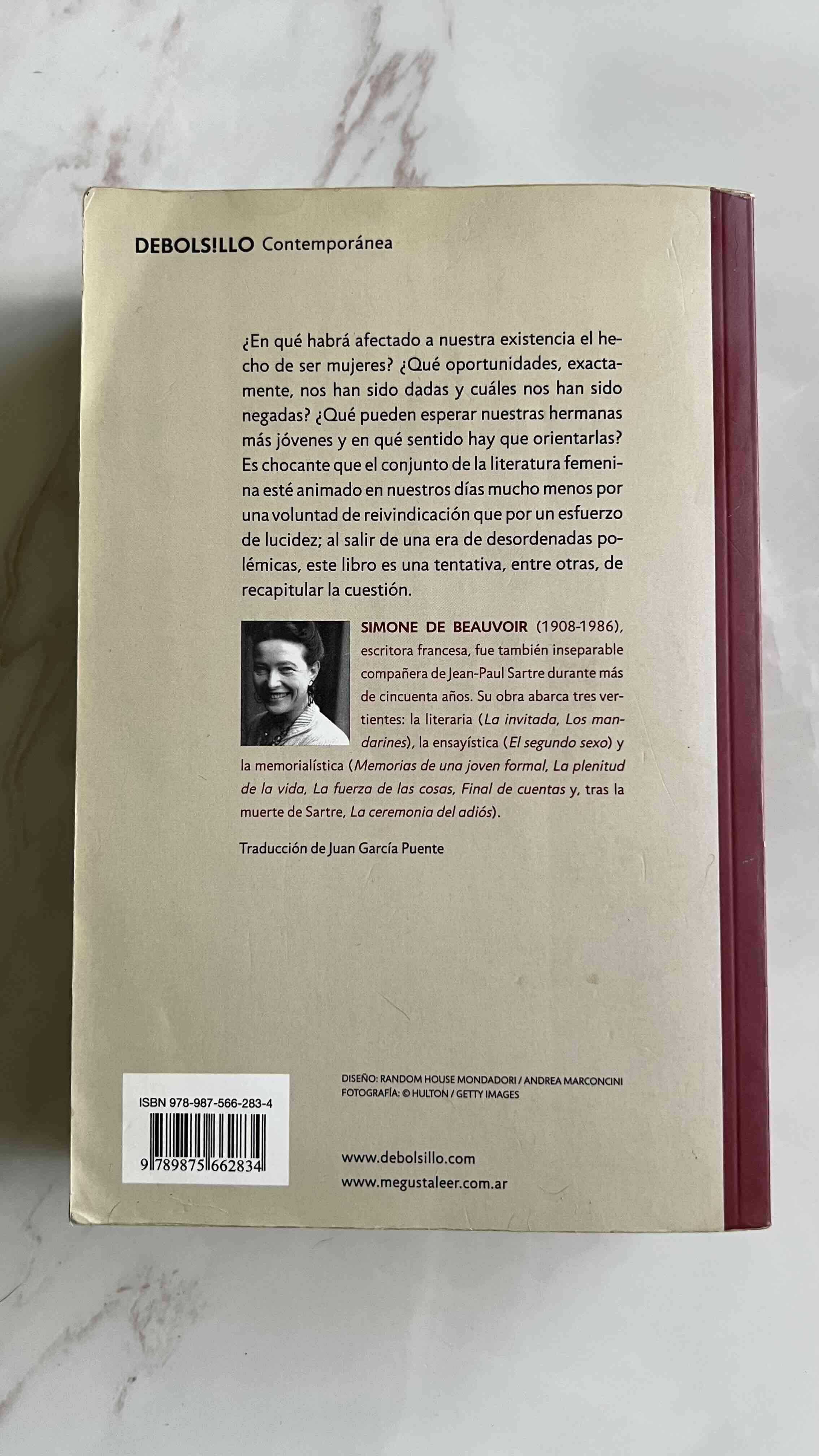 Libro El segundo sexo de Beauvoir - miniatura 2