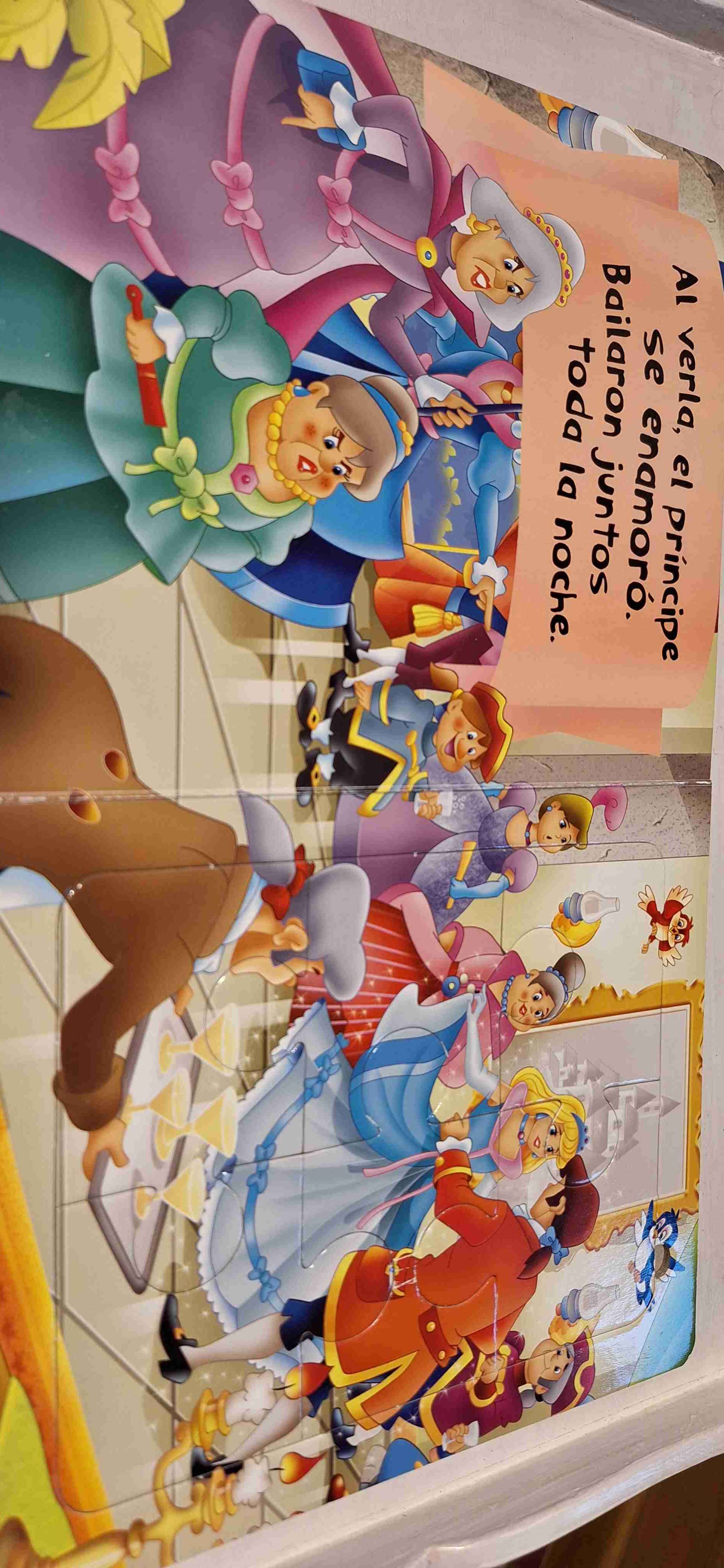 Libro puzzle Cenicienta para niños - miniatura 2