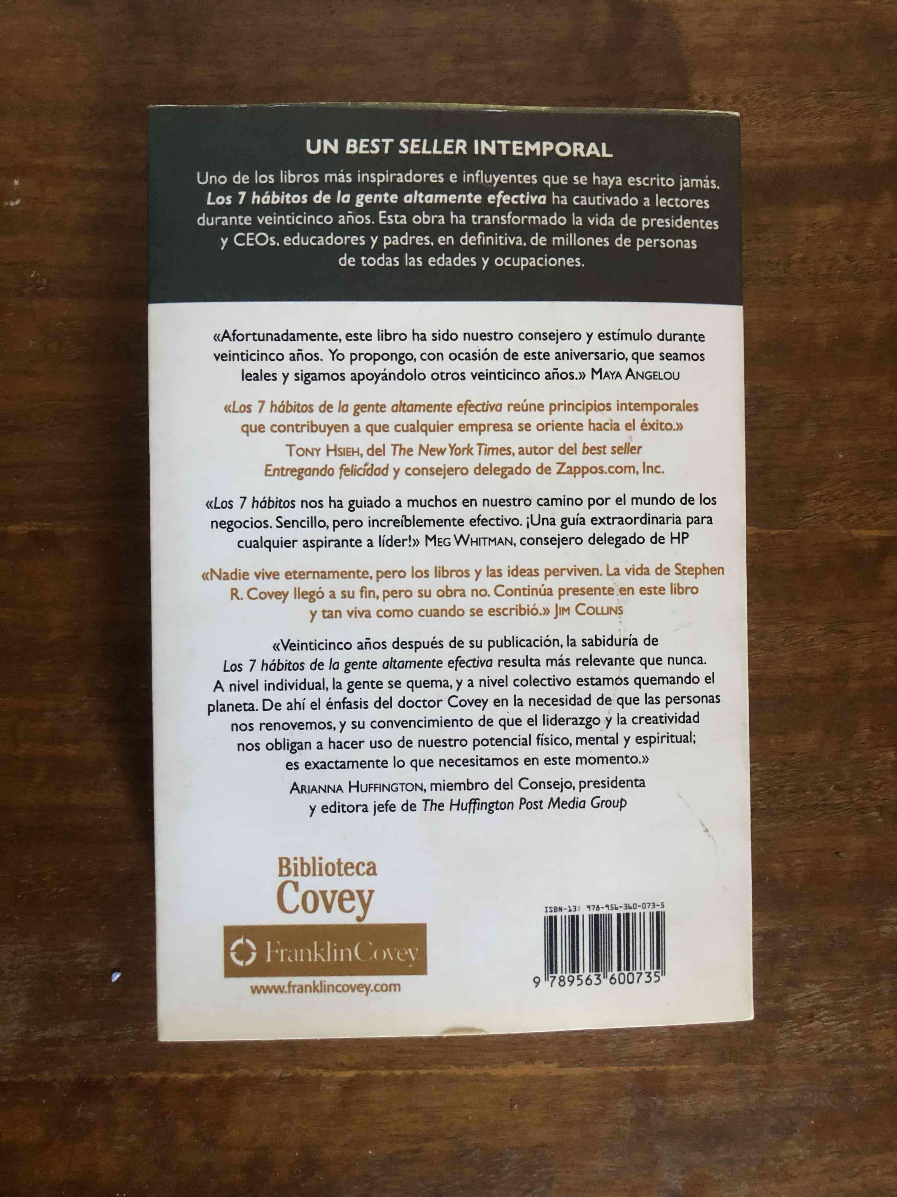 Libro Los 7 Hábitos de la gente altamente efectiva - miniatura 2