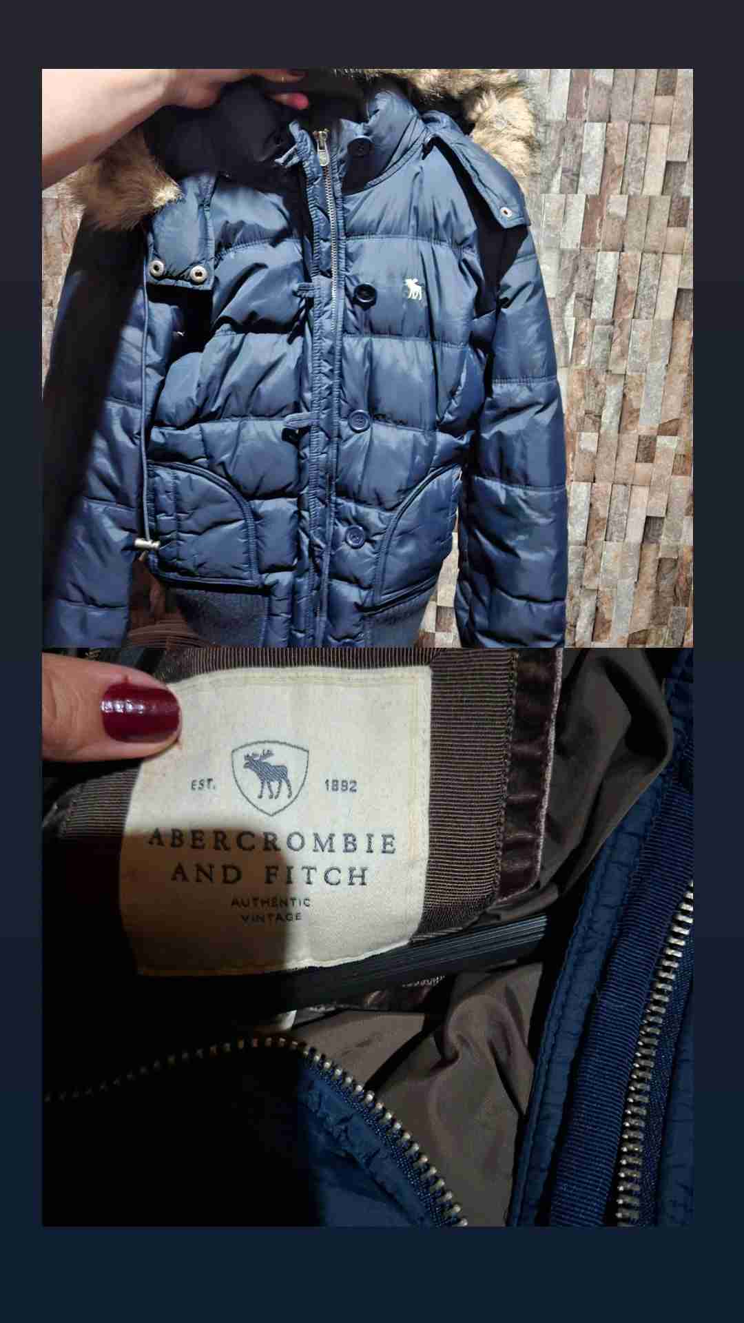 Chaqueta de invierno azul Aber Crombie - miniatura 4