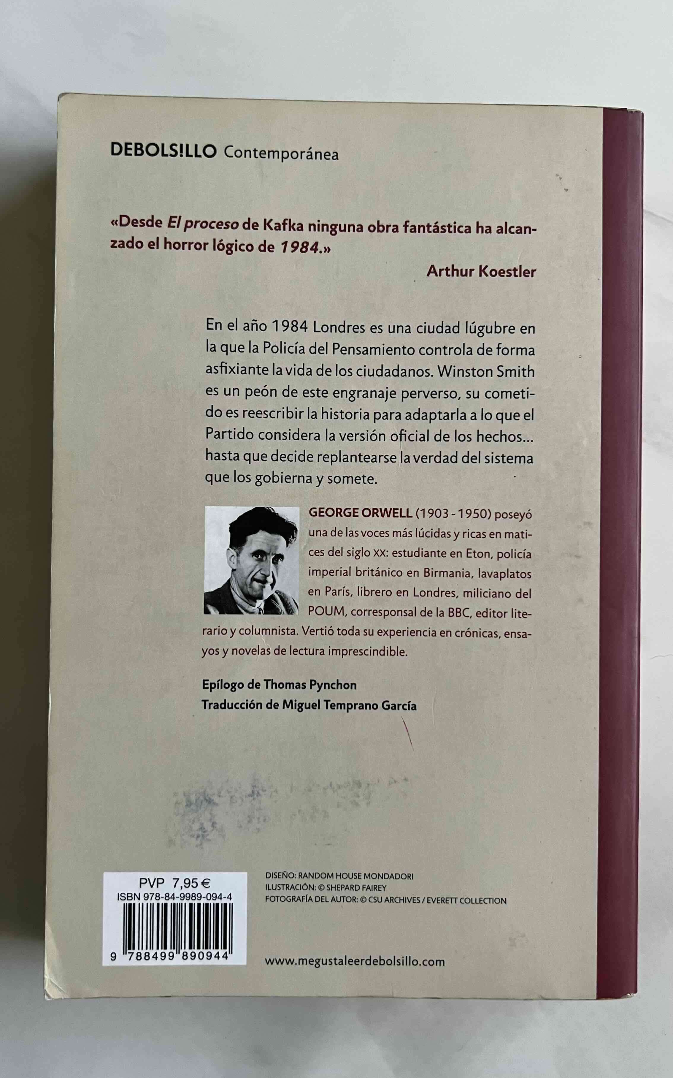 Libro George Orwell 1984 - miniatura 2