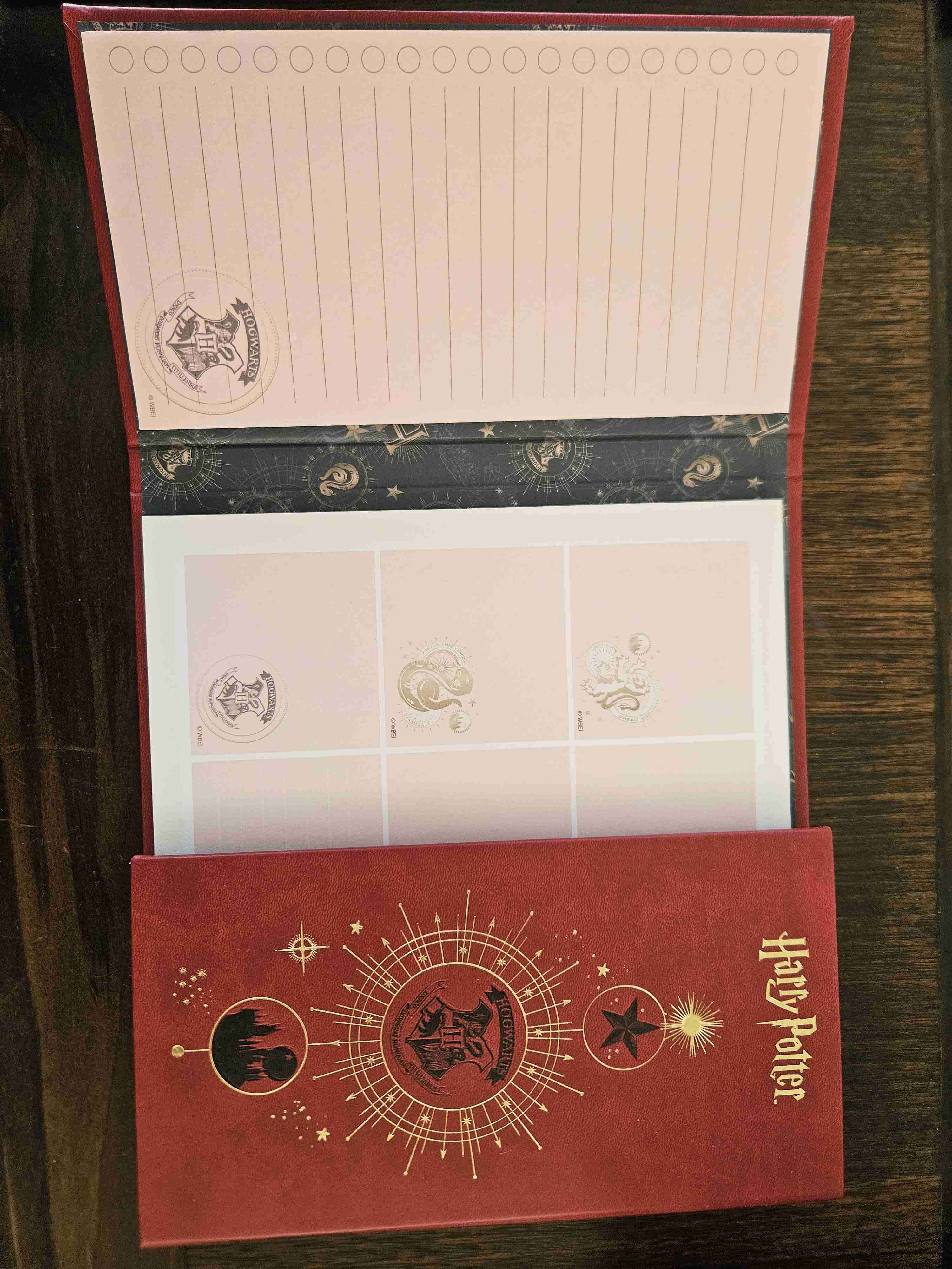 Planificador semanal Harry Potter rojo - miniatura 2