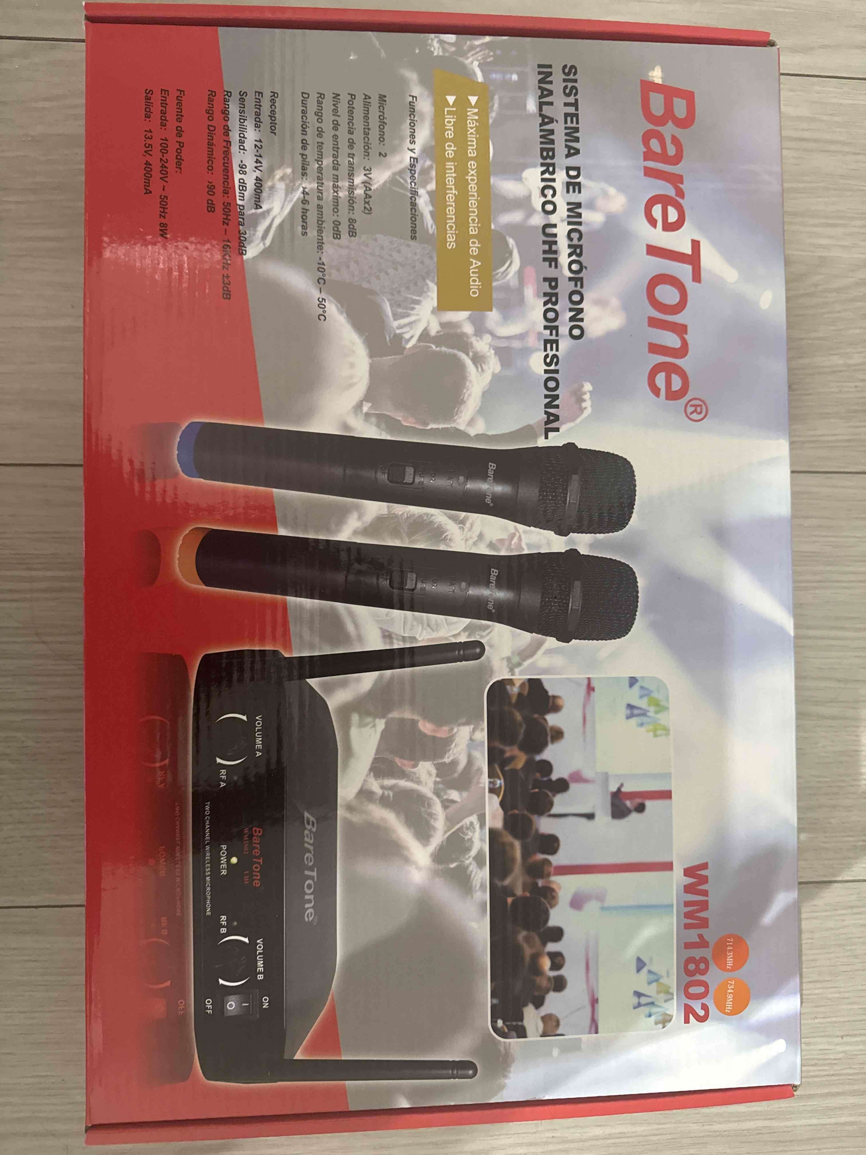 Micrófono inalámbrico BareTone - Karaoke - miniatura 1