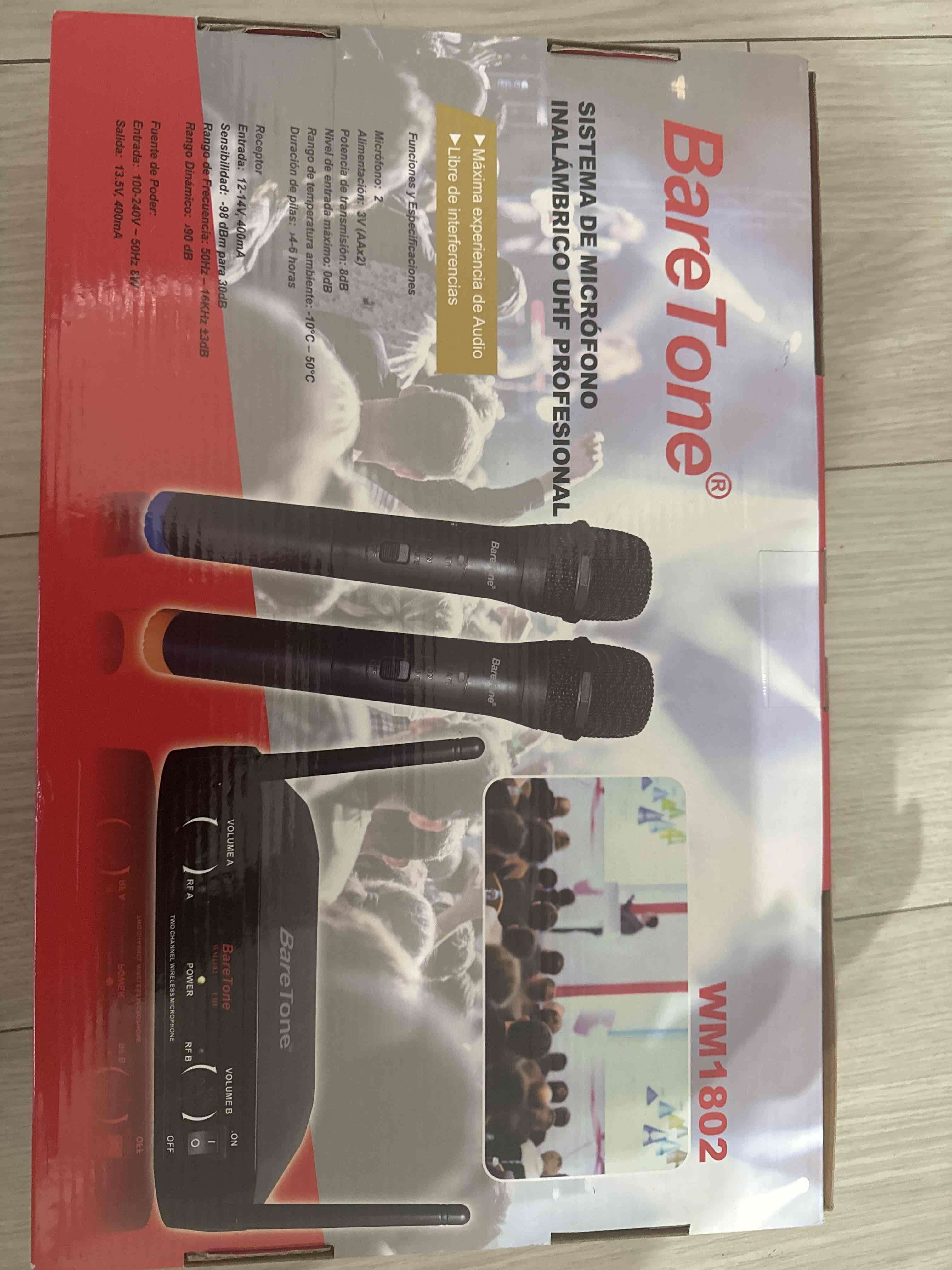 Micrófono inalámbrico BareTone - Karaoke - miniatura 2