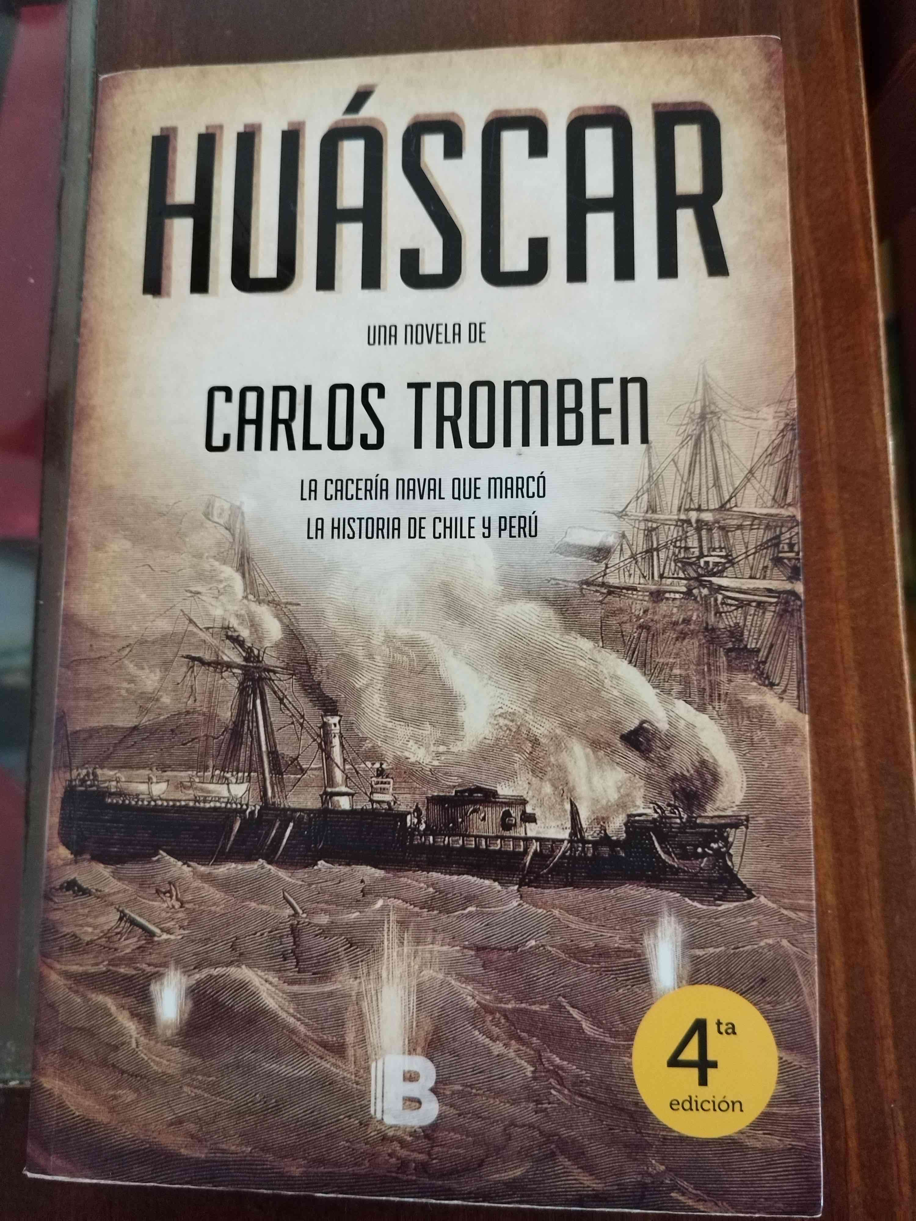 Libro Huáscar de Carlos Tromben