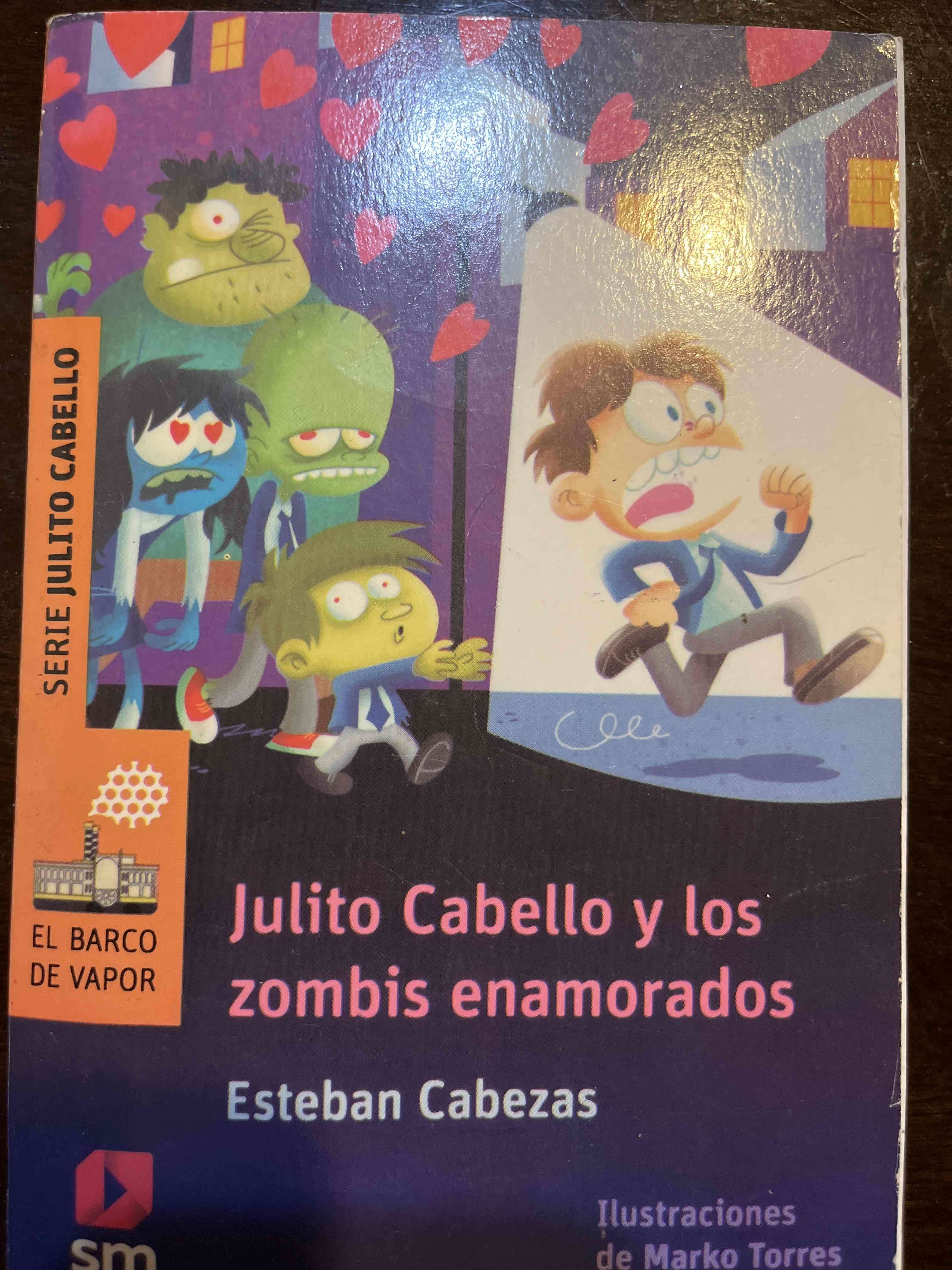 Libro Julito Cabello y los zombis - miniatura 1