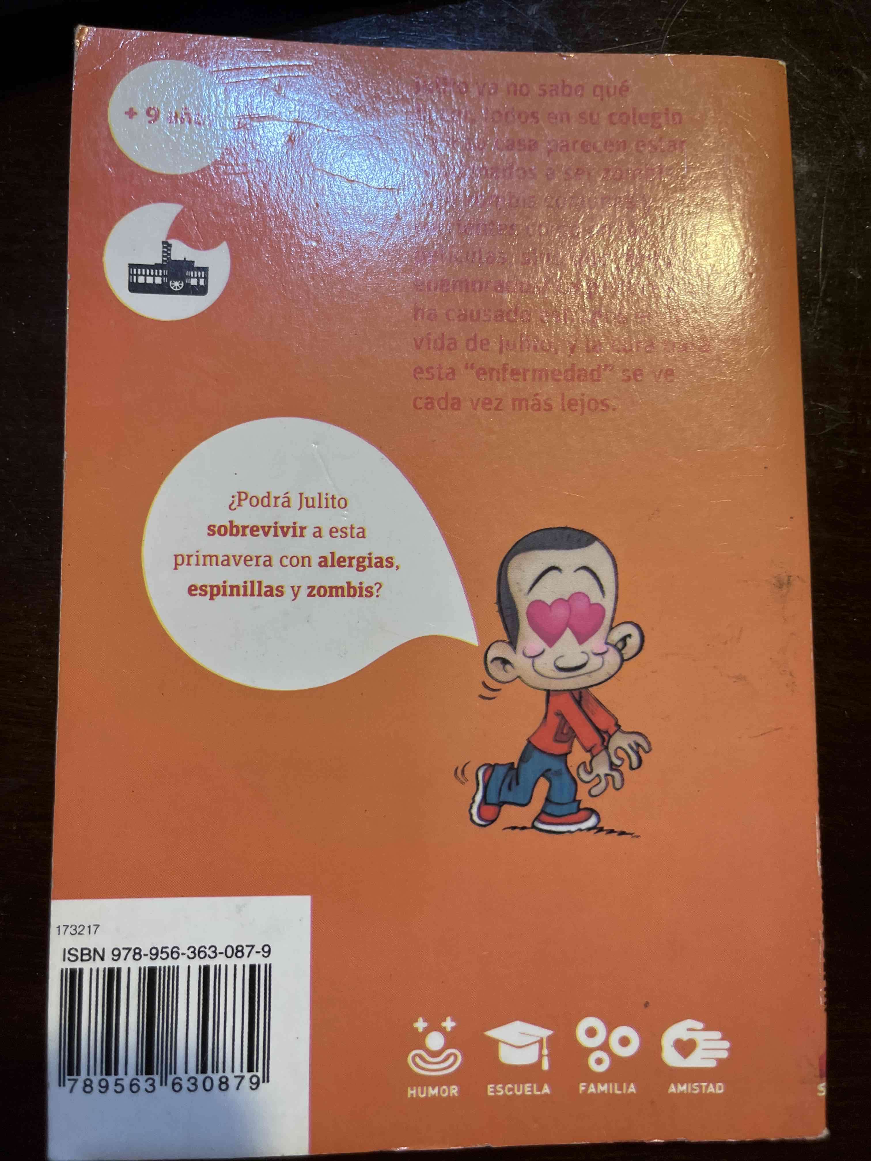 Libro Julito Cabello y los zombis - miniatura 2