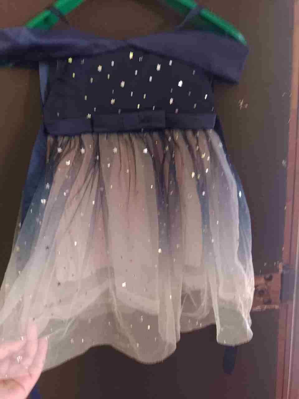 Vestido infantil floral rosa - miniatura 4