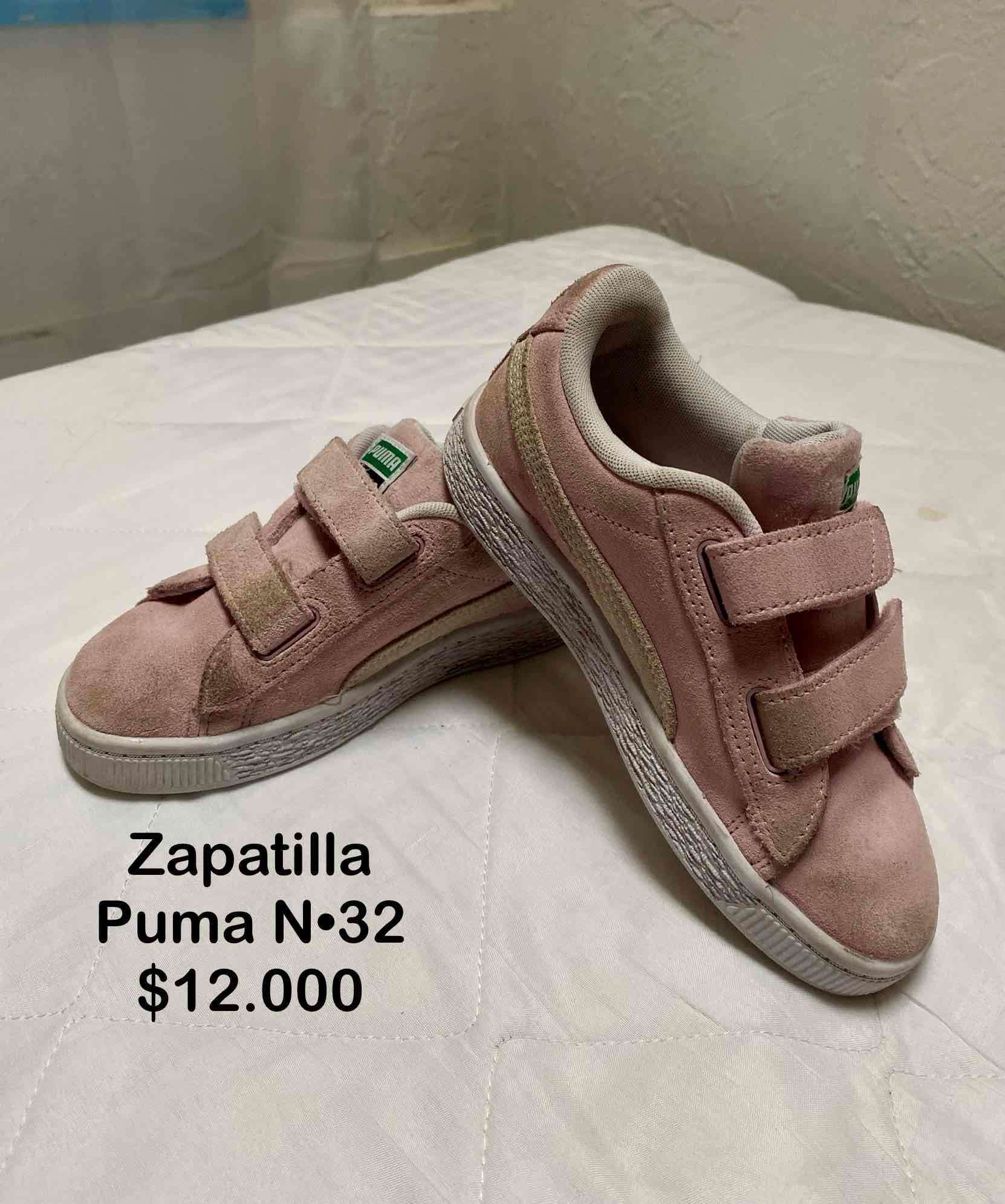 Zapatillas rosas Puma N°32