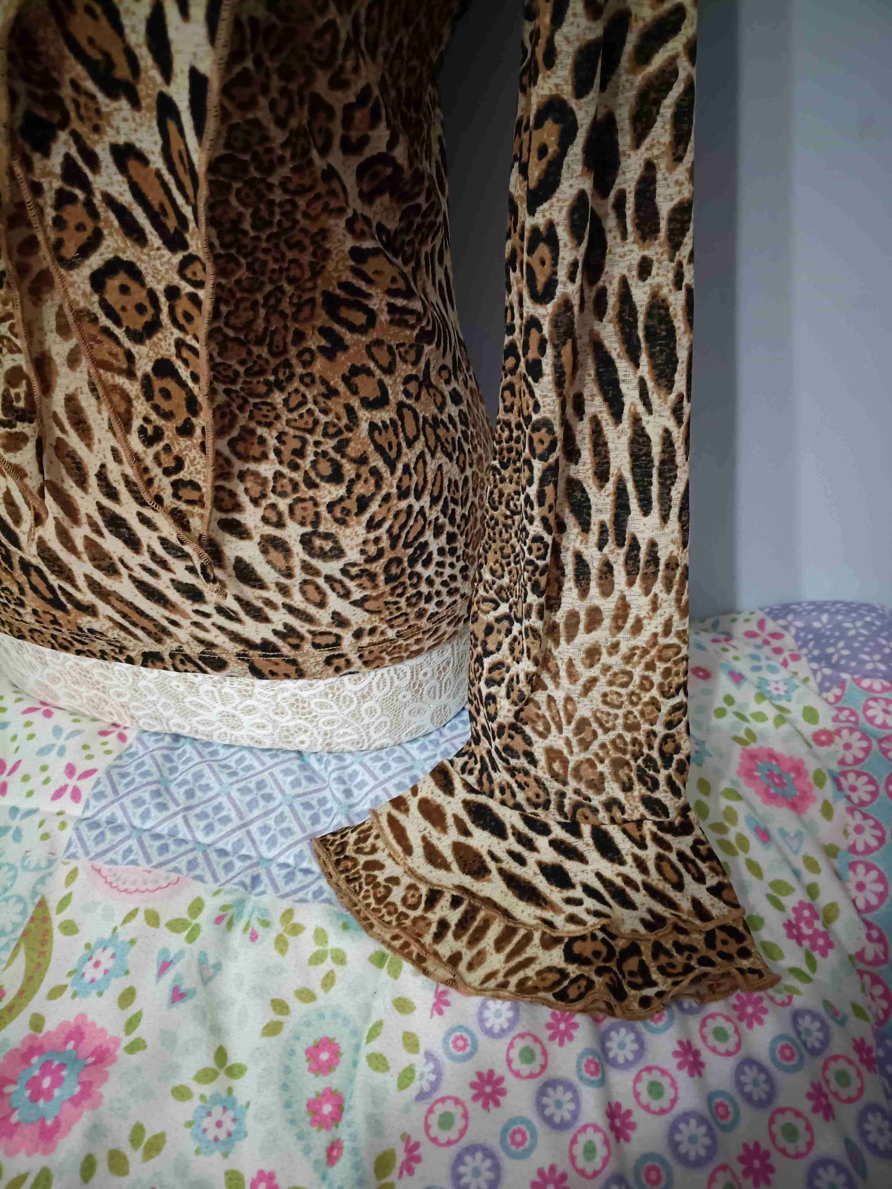 Mesh Top Animal Print - miniatura 2