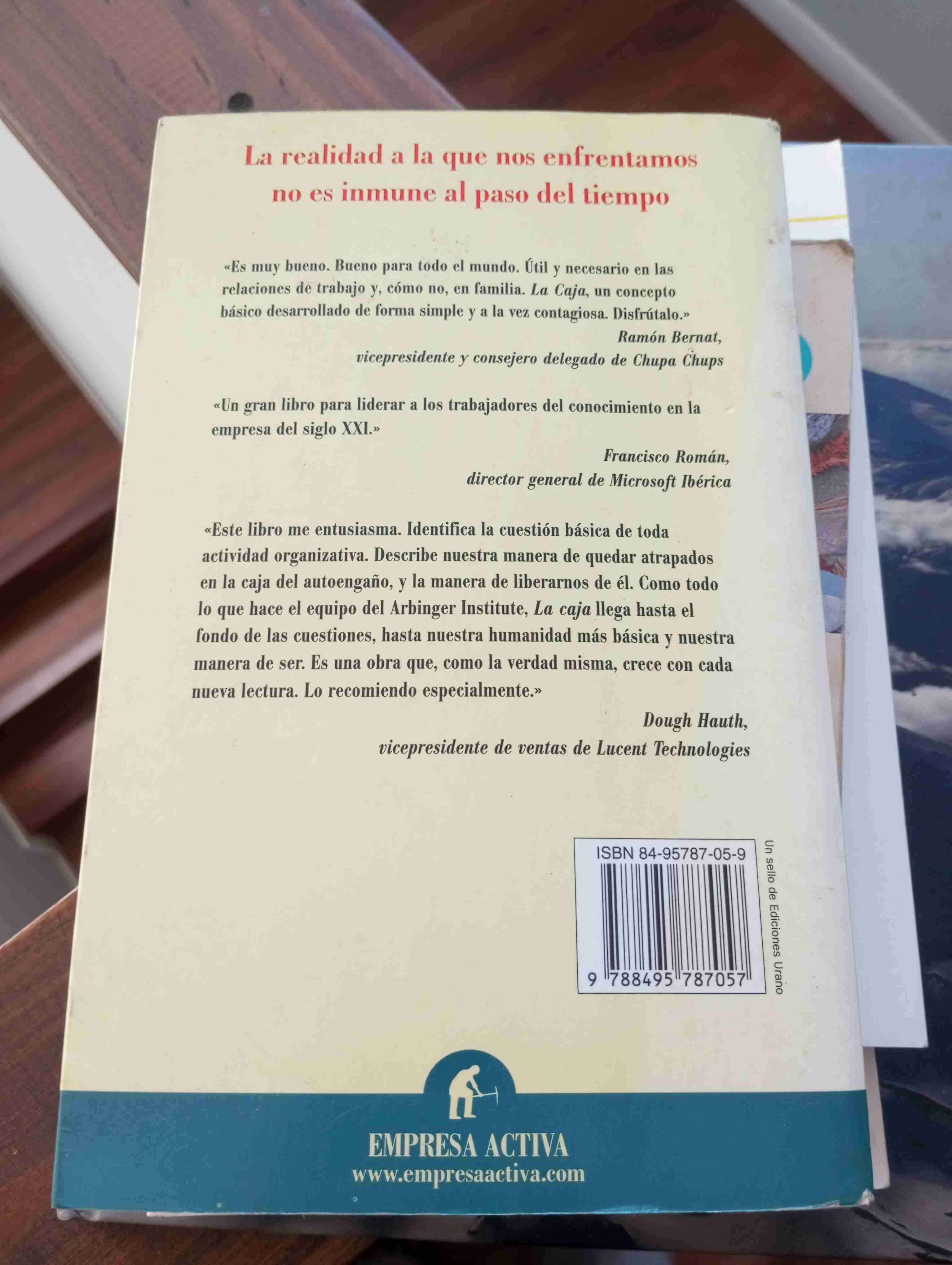 Libro La Caja The Arbinger Institute - miniatura 2