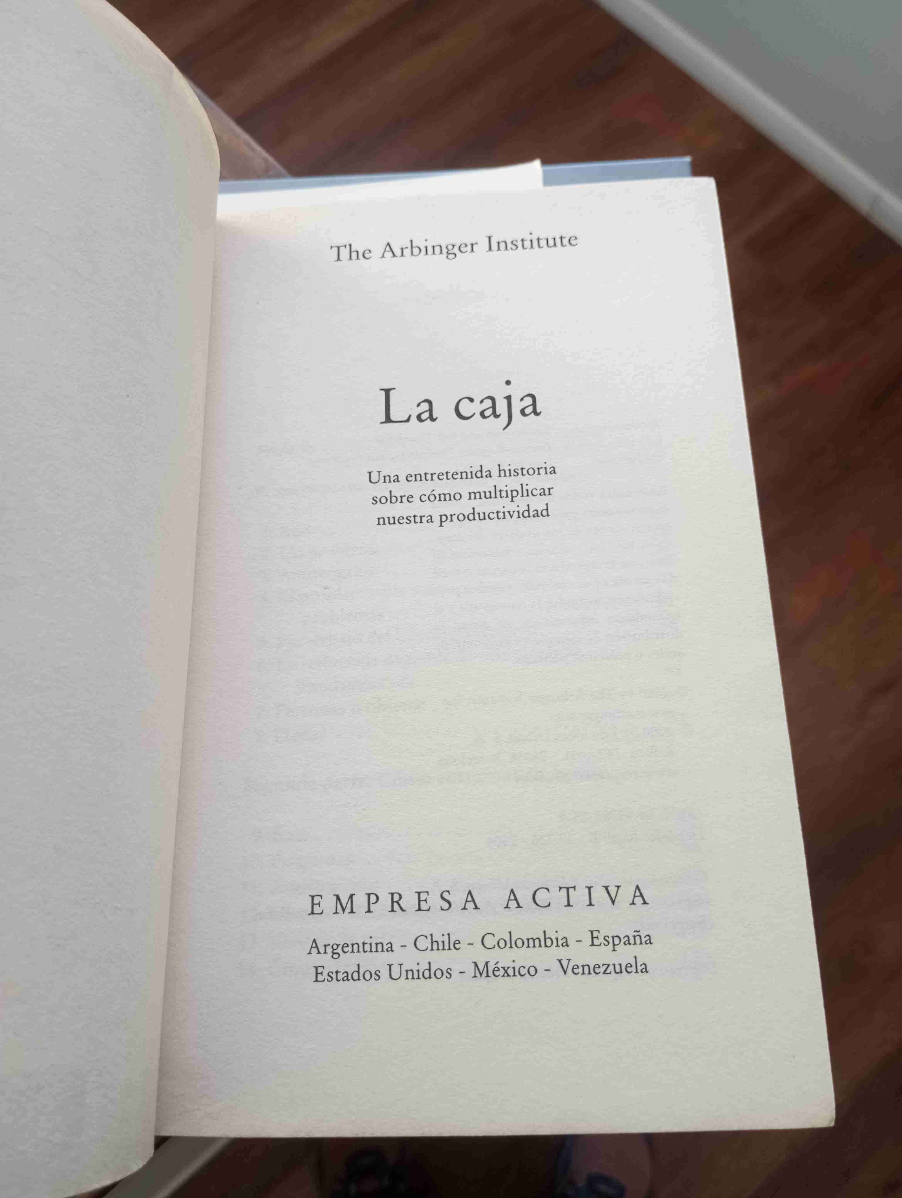 Libro La Caja The Arbinger Institute - miniatura 3