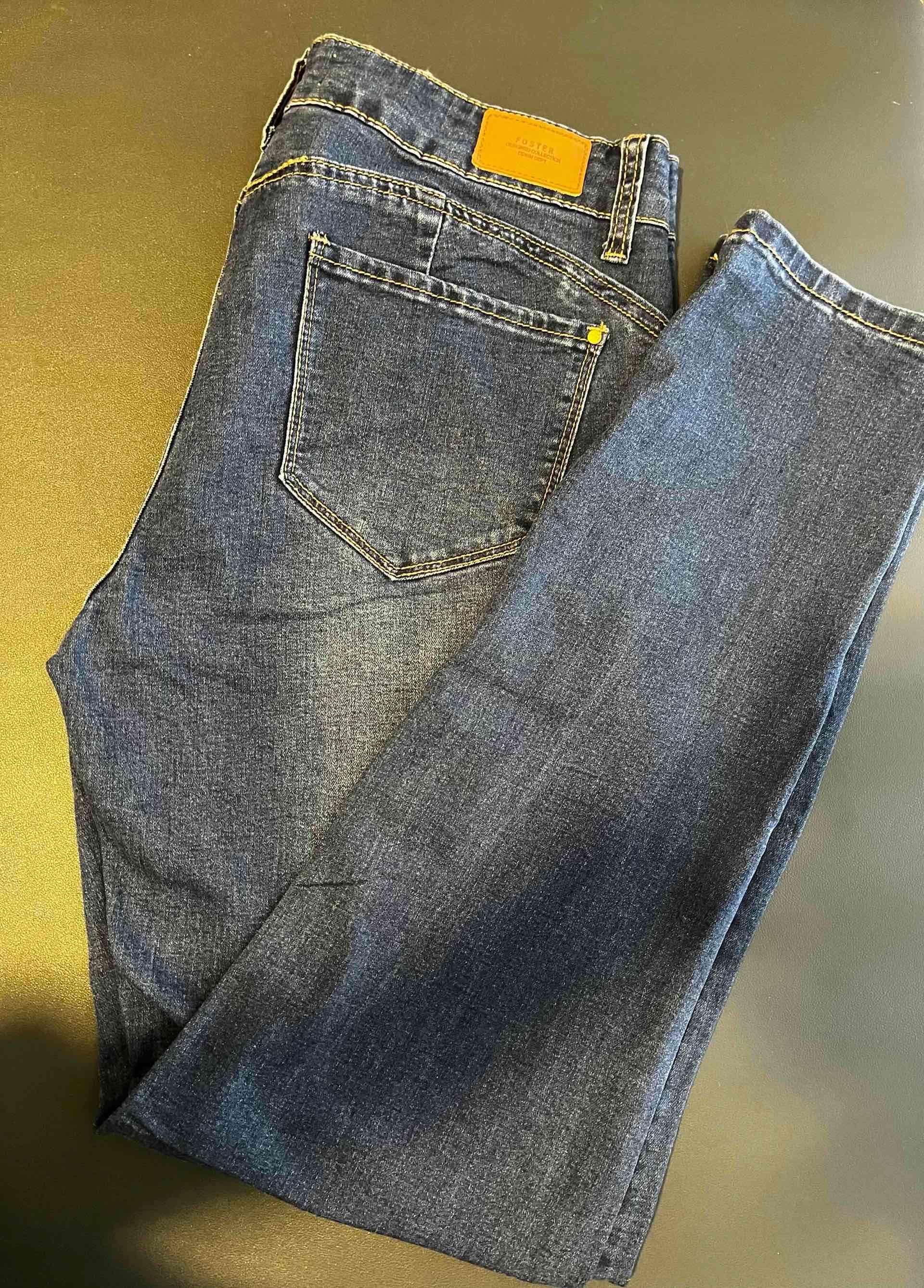 Jeans azul oscuro Foster - miniatura 3