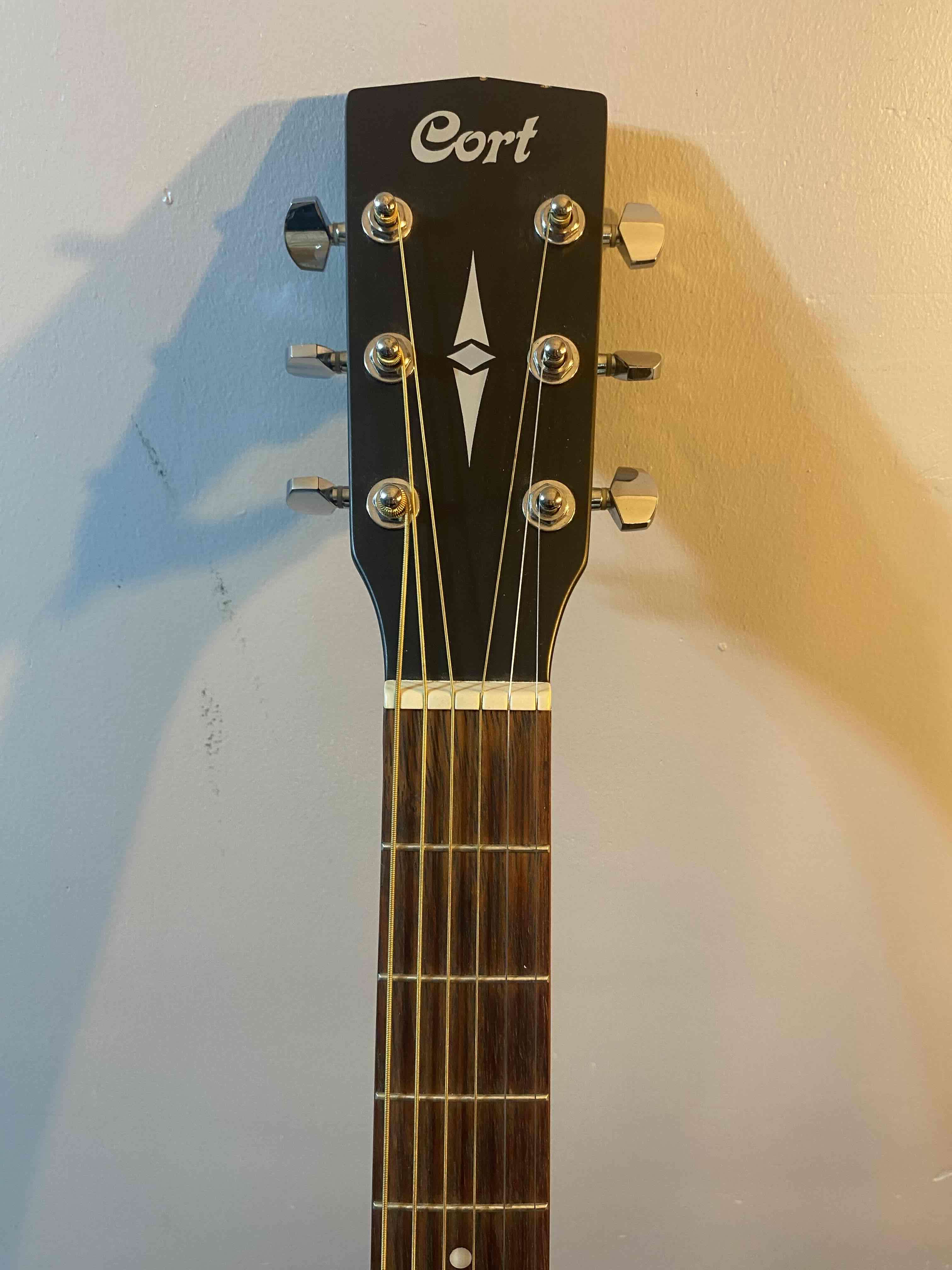 Cort Guitarra acústica modelo AD810 BKS BlackSatin - miniatura 3