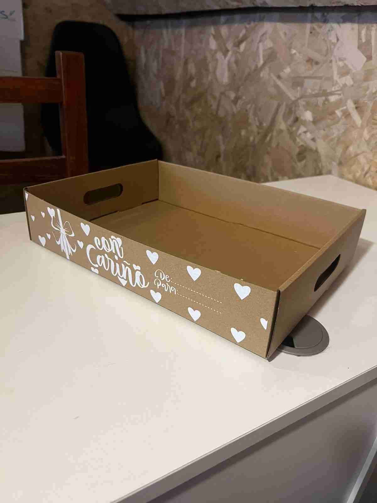 Bandejas decorativa para desayuno de cartón - miniatura 2