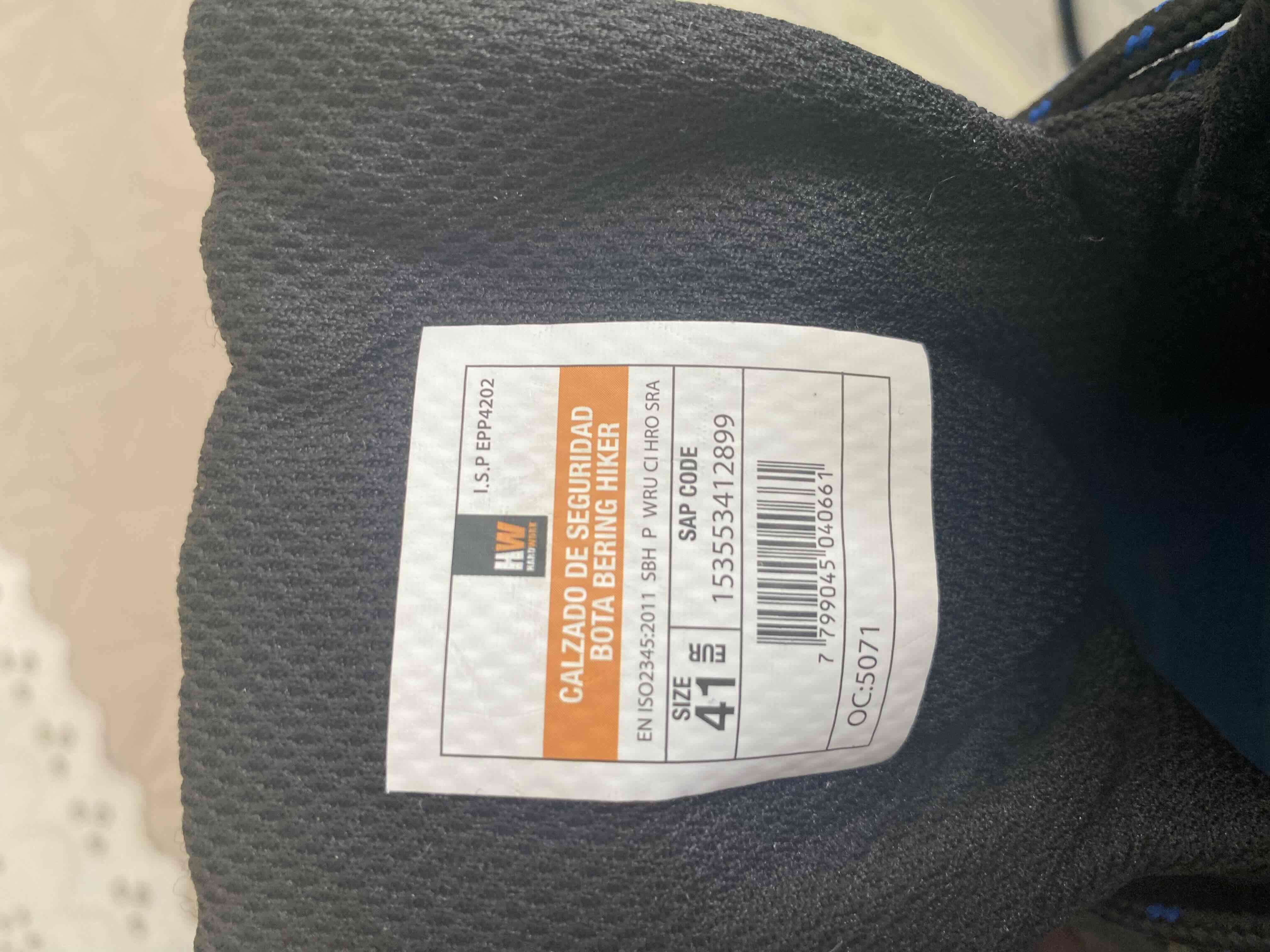 Botas de seguridad bota Bering Hiker HW - miniatura 5