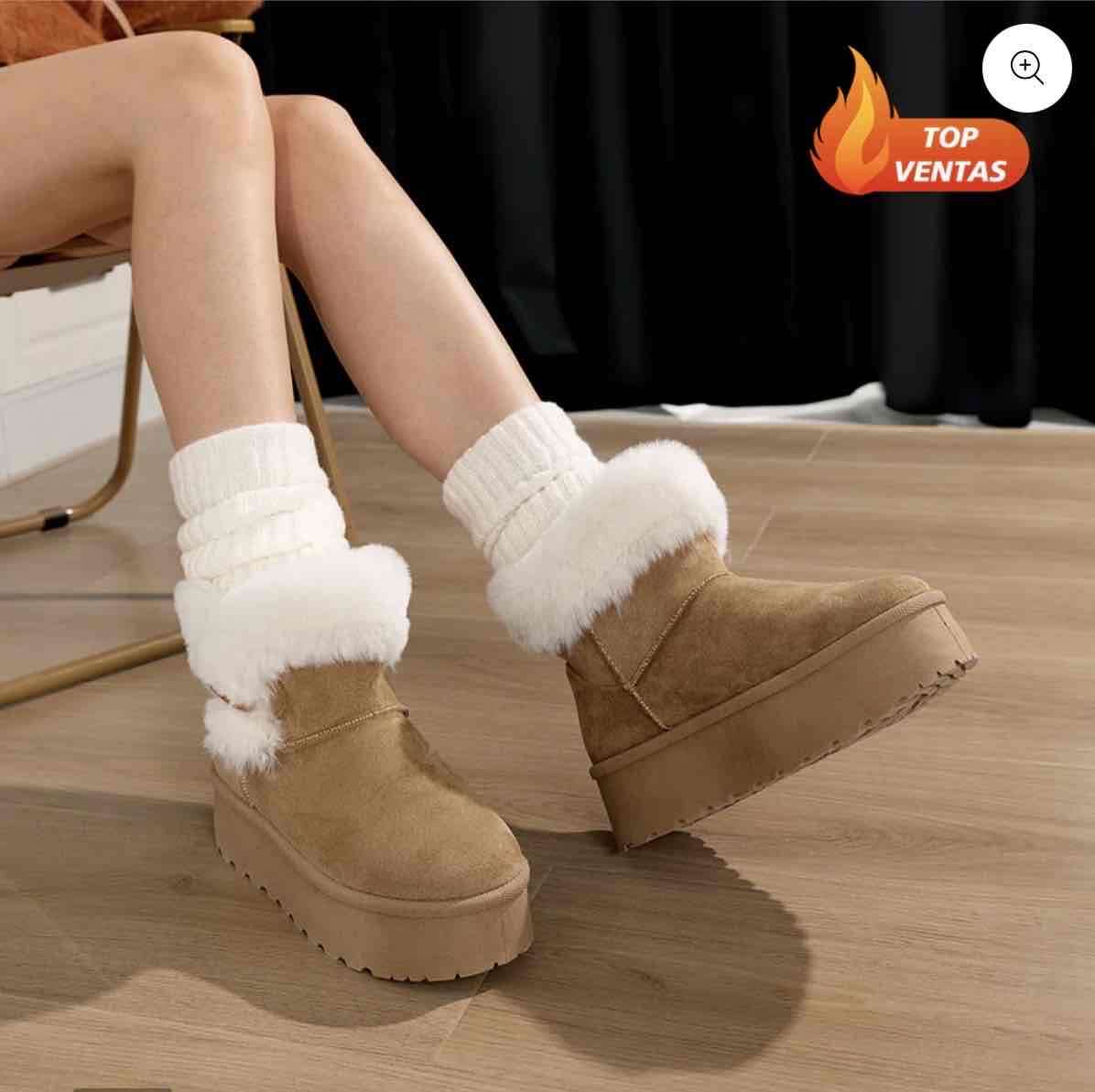 Botas acogedoras con forro de piel - miniatura 4