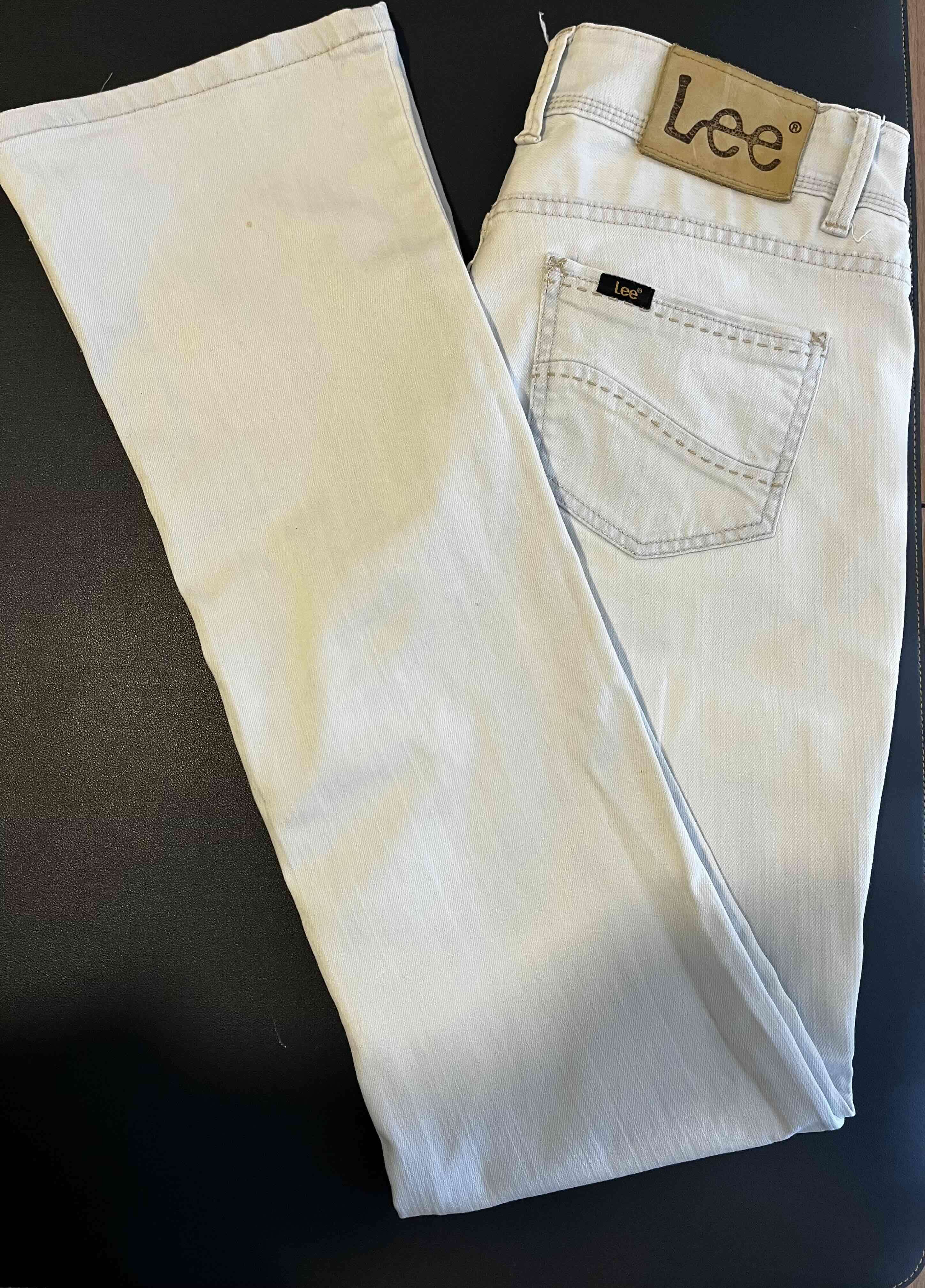 Jeans color blanco Lee - miniatura 2
