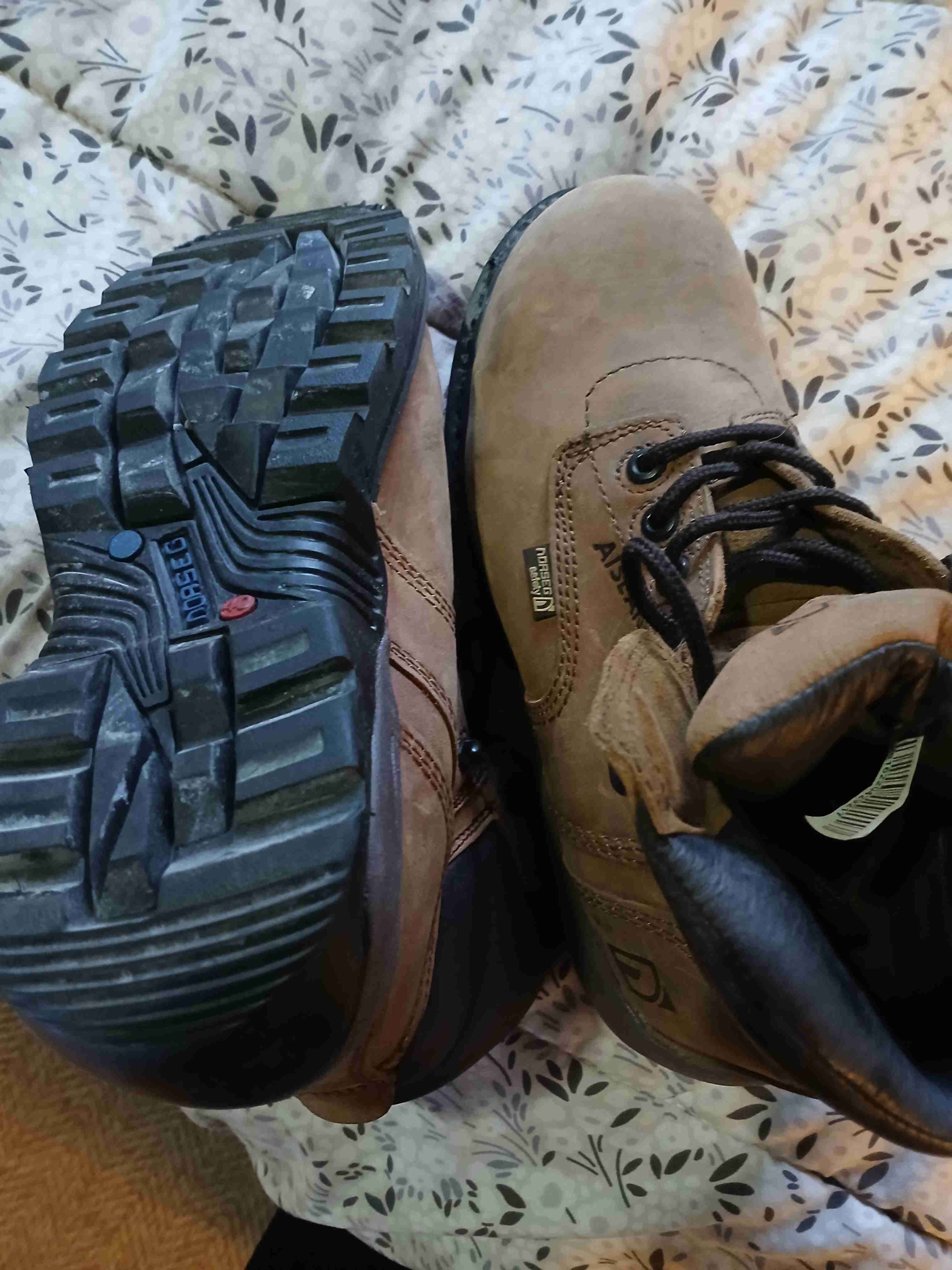 Botas de seguridad Norseg marrón - miniatura 4