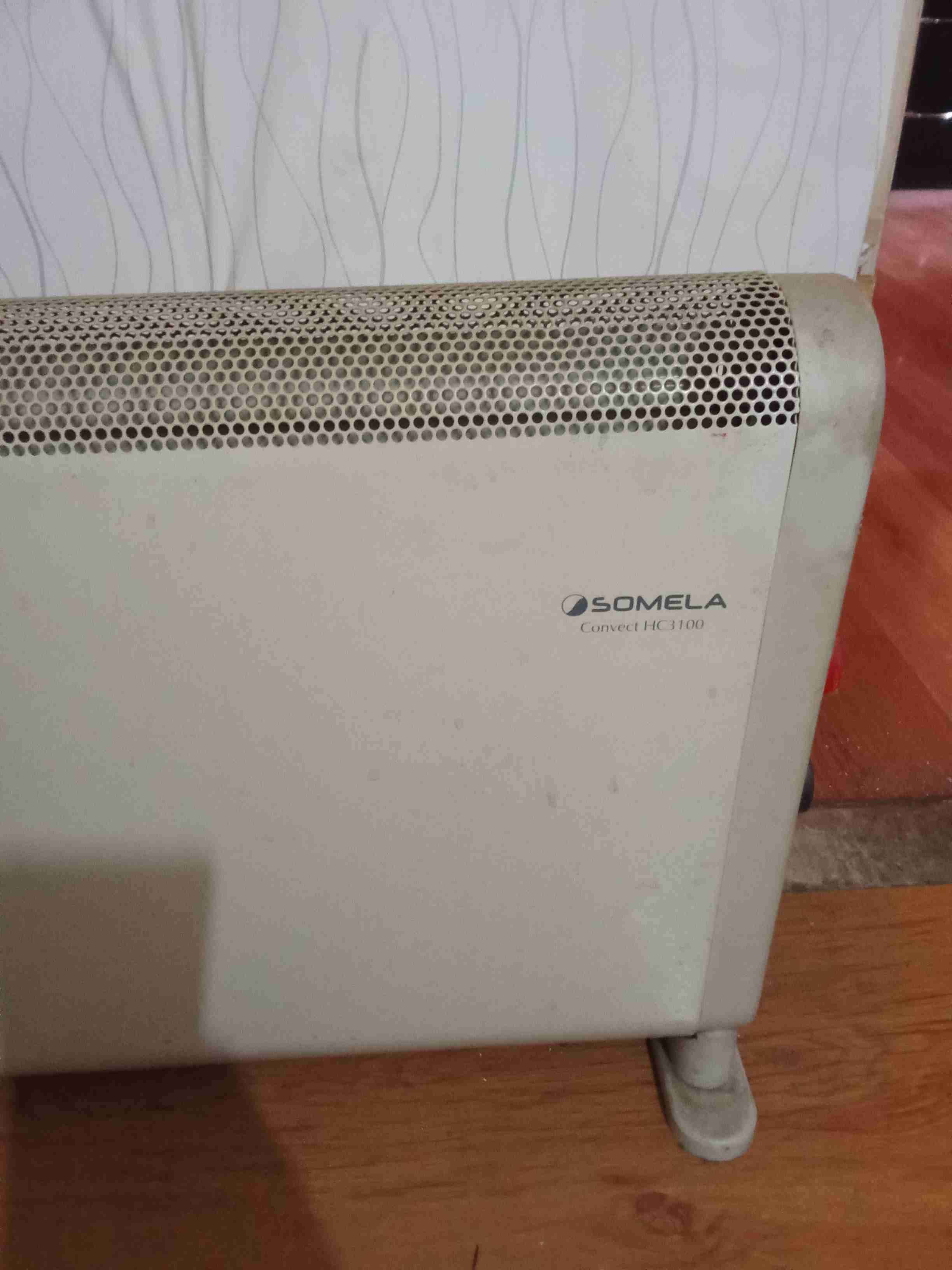 Calefactor eléctrico blanco - miniatura 2