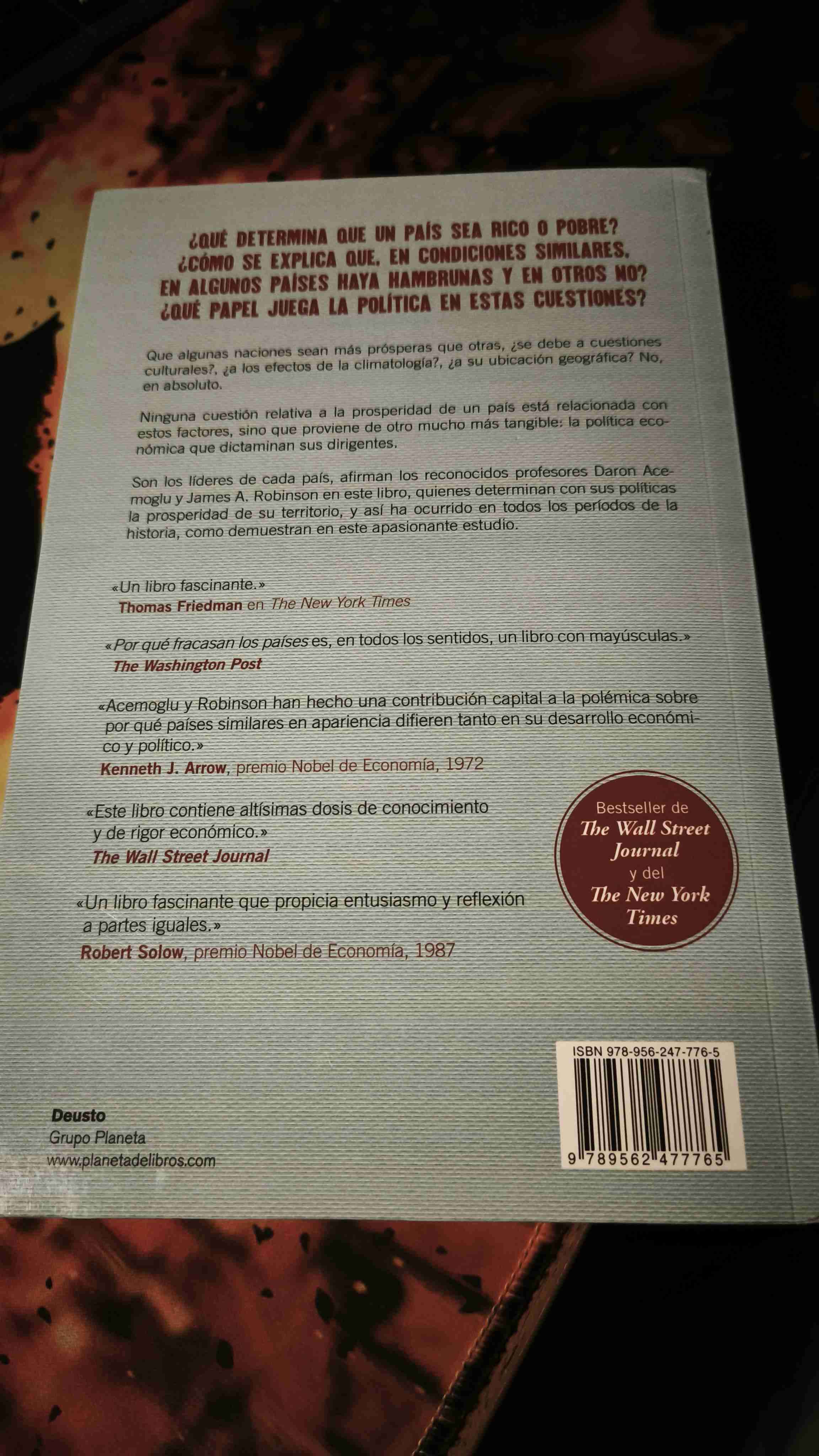 Libro 'Por qué fracasan los países' - miniatura 2