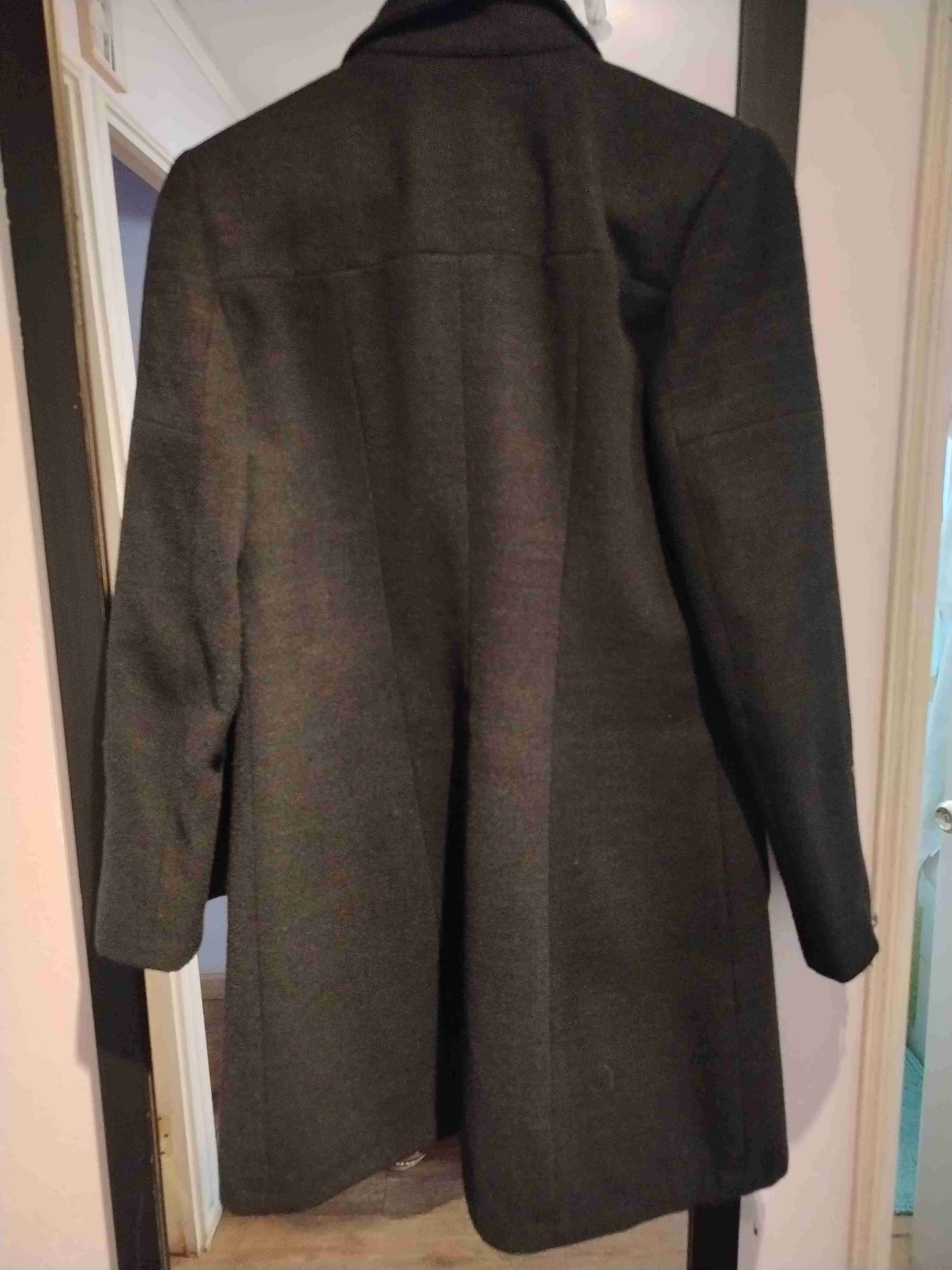 Abrigo negro con cierre XS - miniatura 5