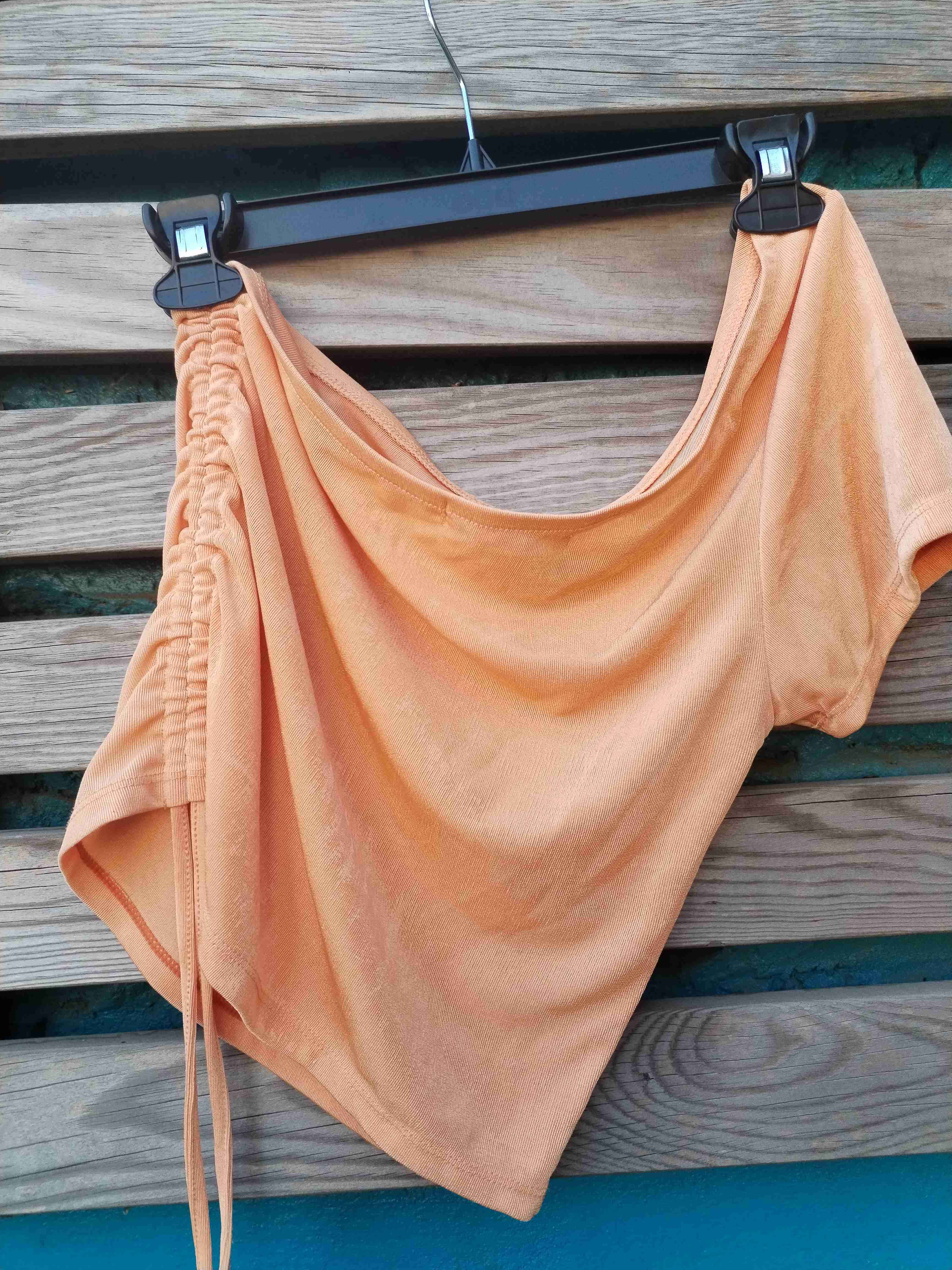 Polera asimétrica coral - miniatura 2