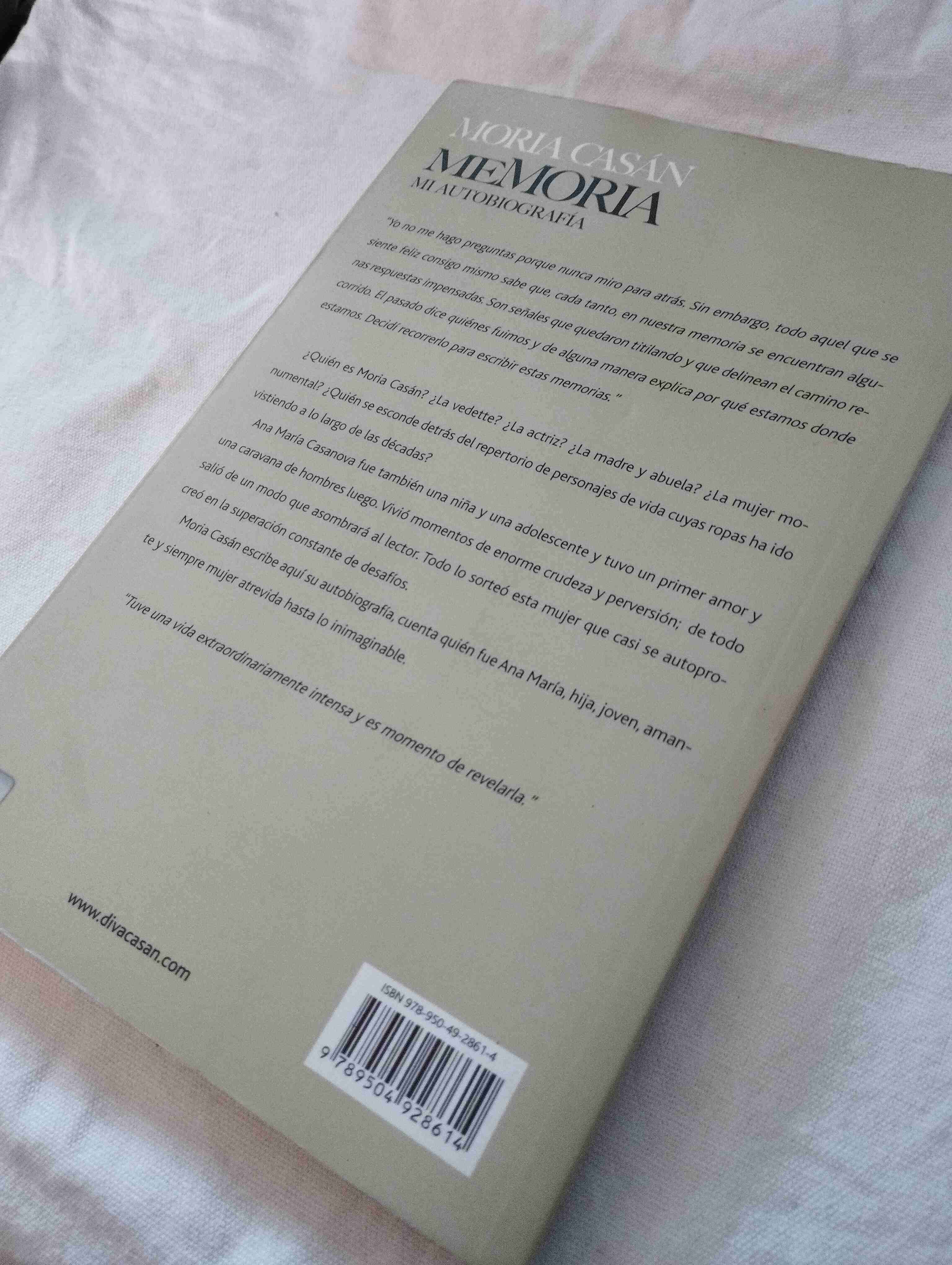 Libro Memoria Moria Casán - miniatura 4