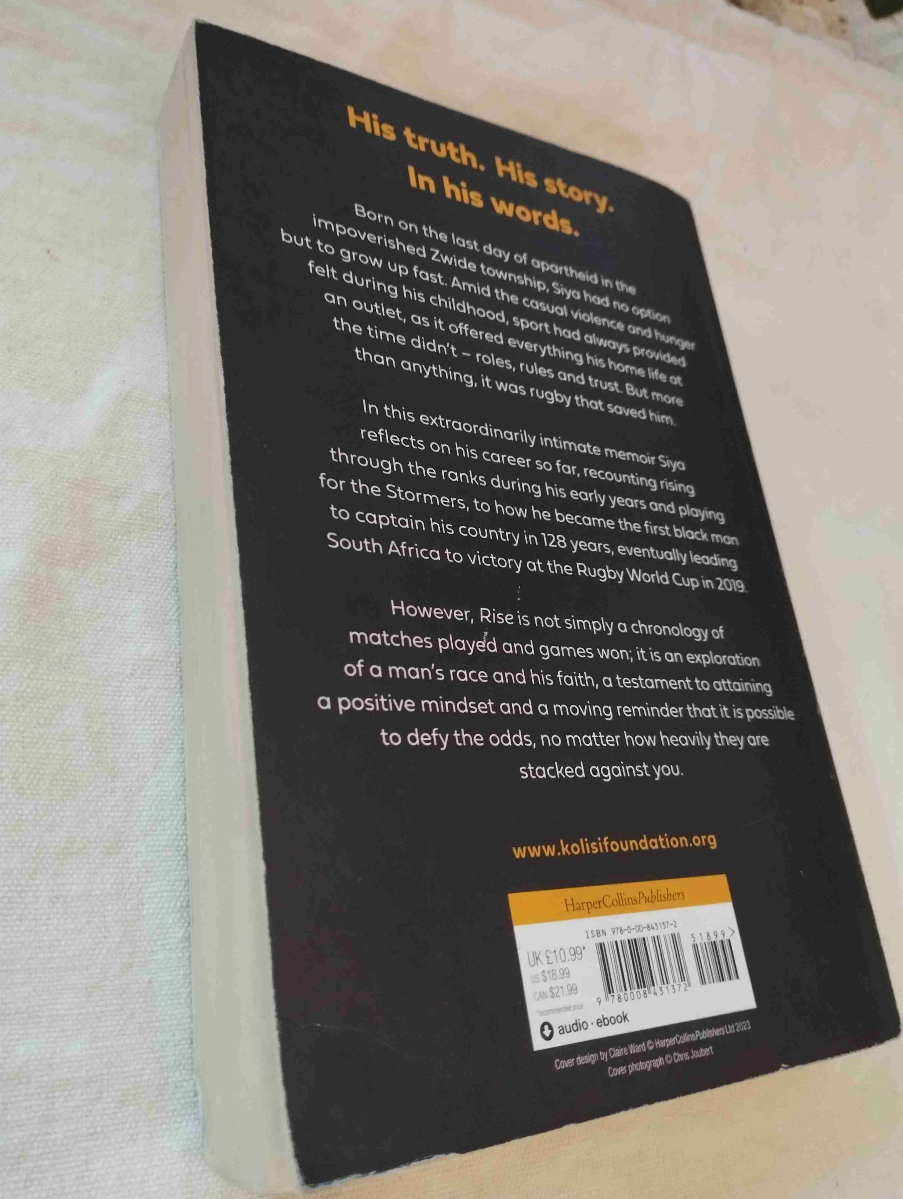 Libro 'Rise' Siya Kolisi - miniatura 4