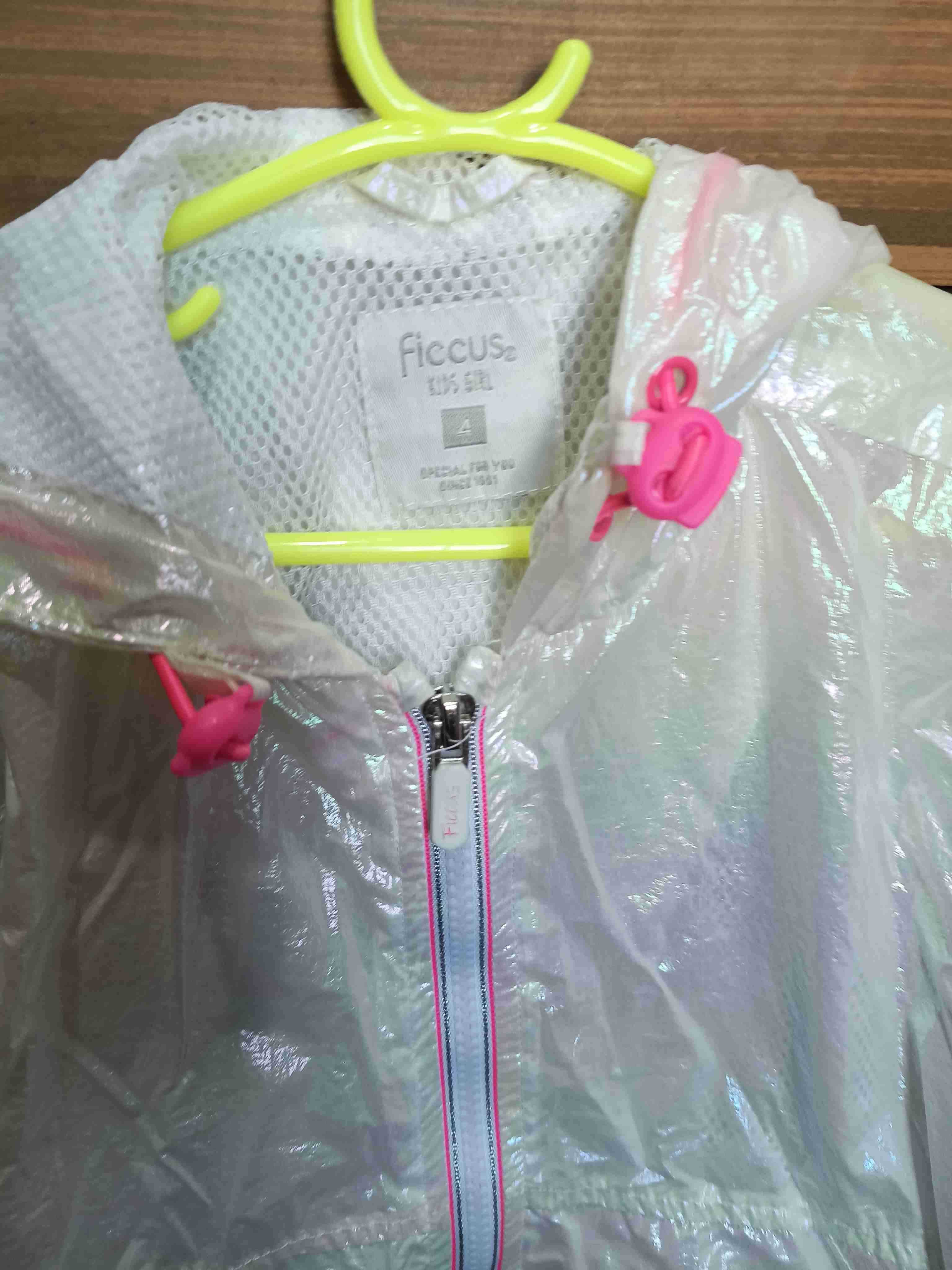 Chaqueta cortaviento niña holográfica - miniatura 2