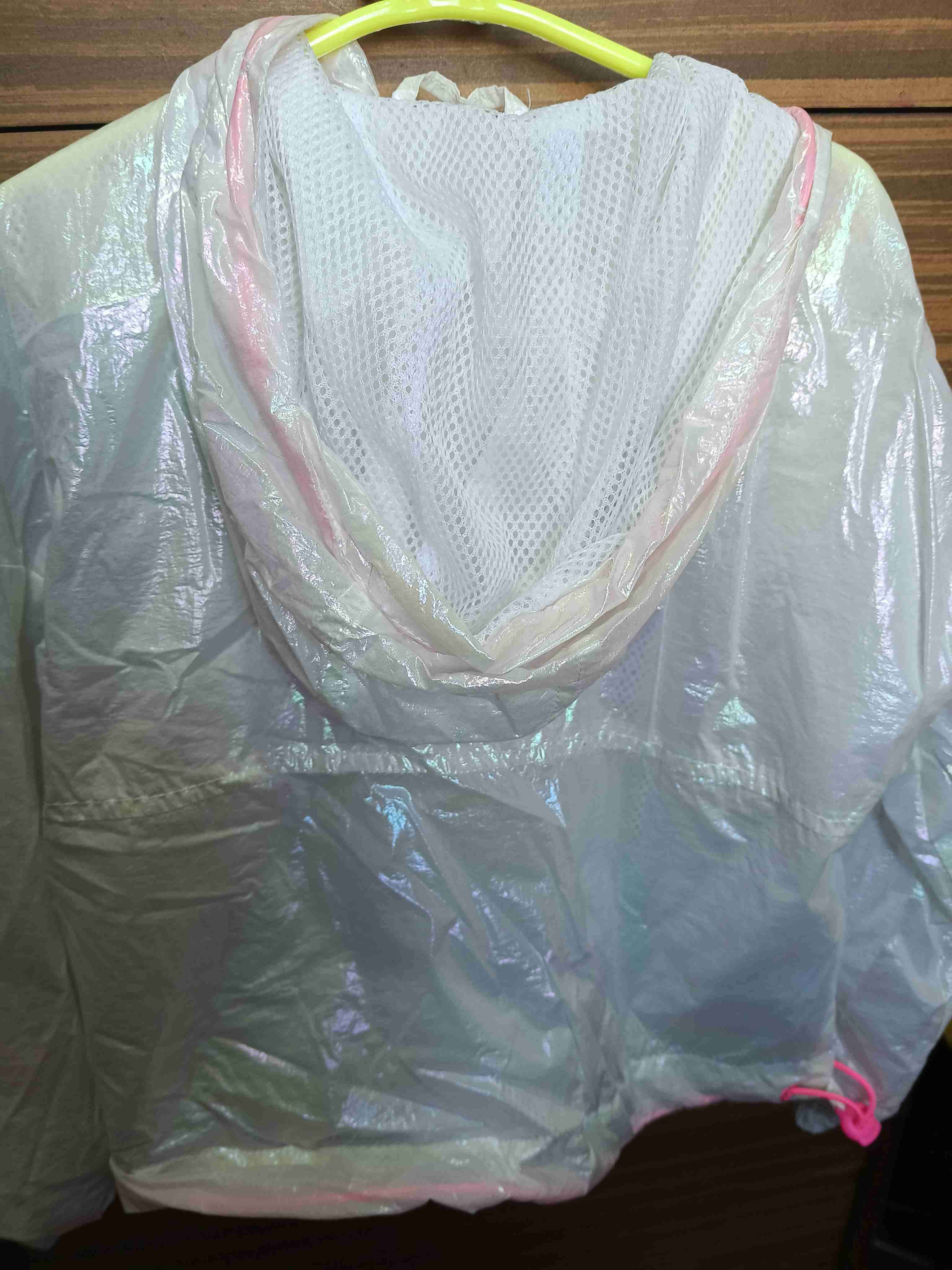 Chaqueta cortaviento niña holográfica - miniatura 3