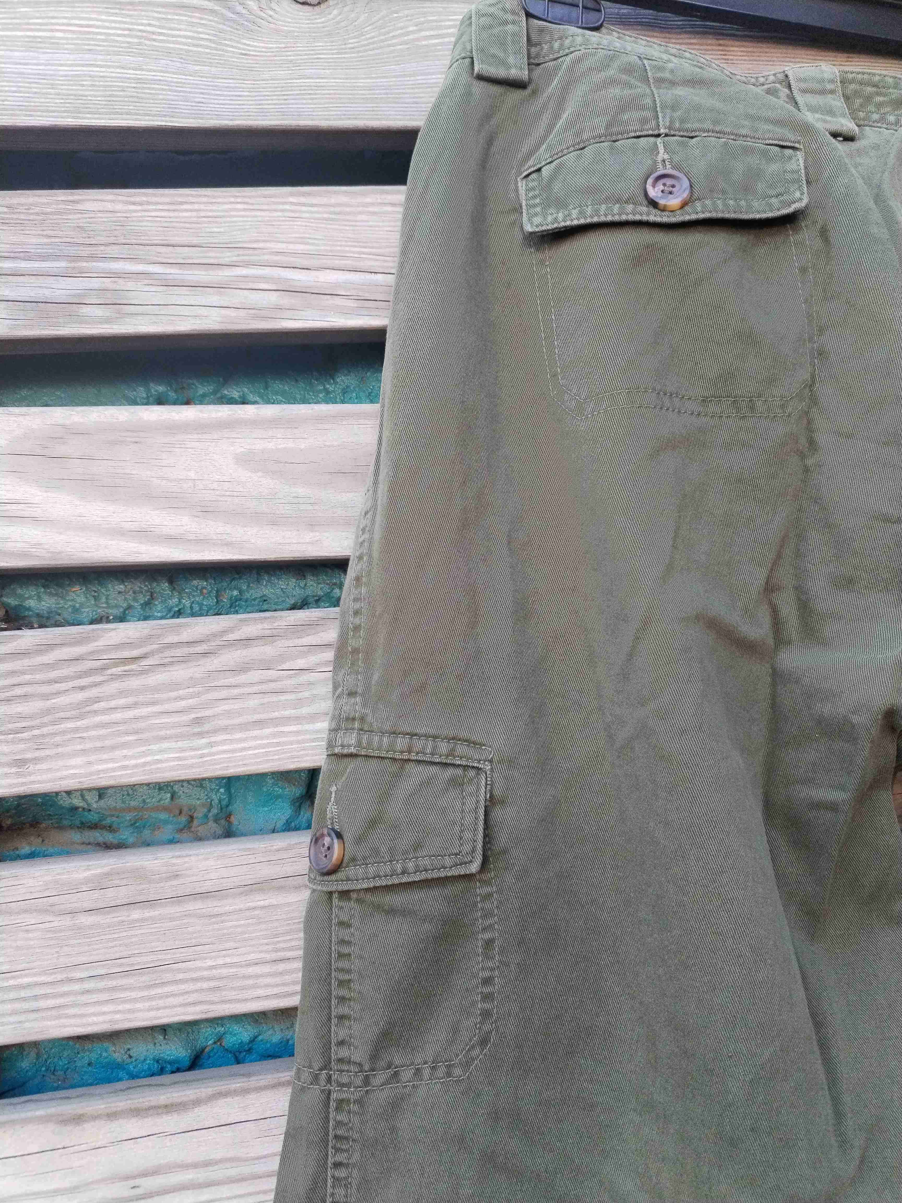 Pantalones cargo verdes - miniatura 2