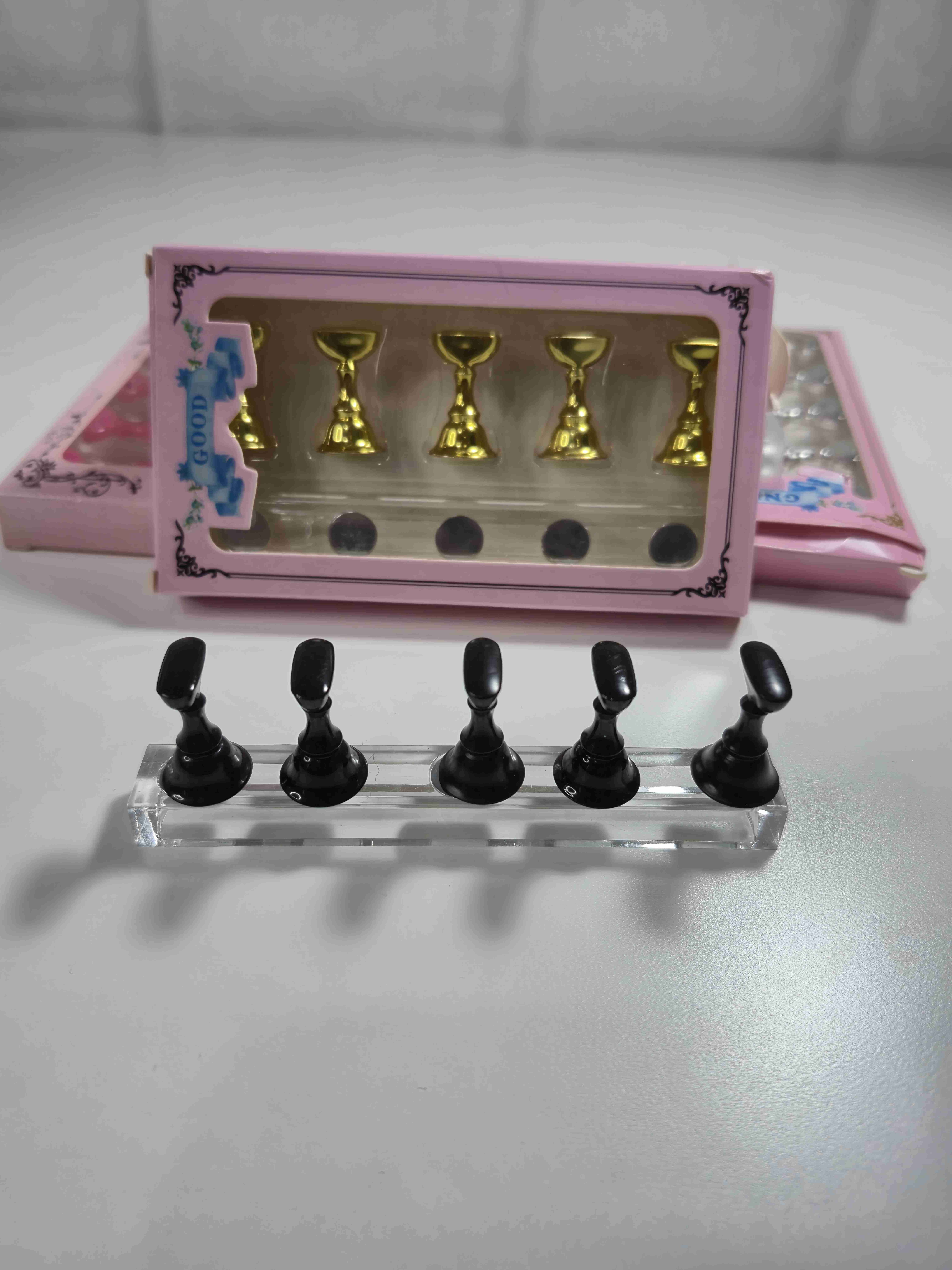 Set soportes para uñas y piedras para mezclar - miniatura 6