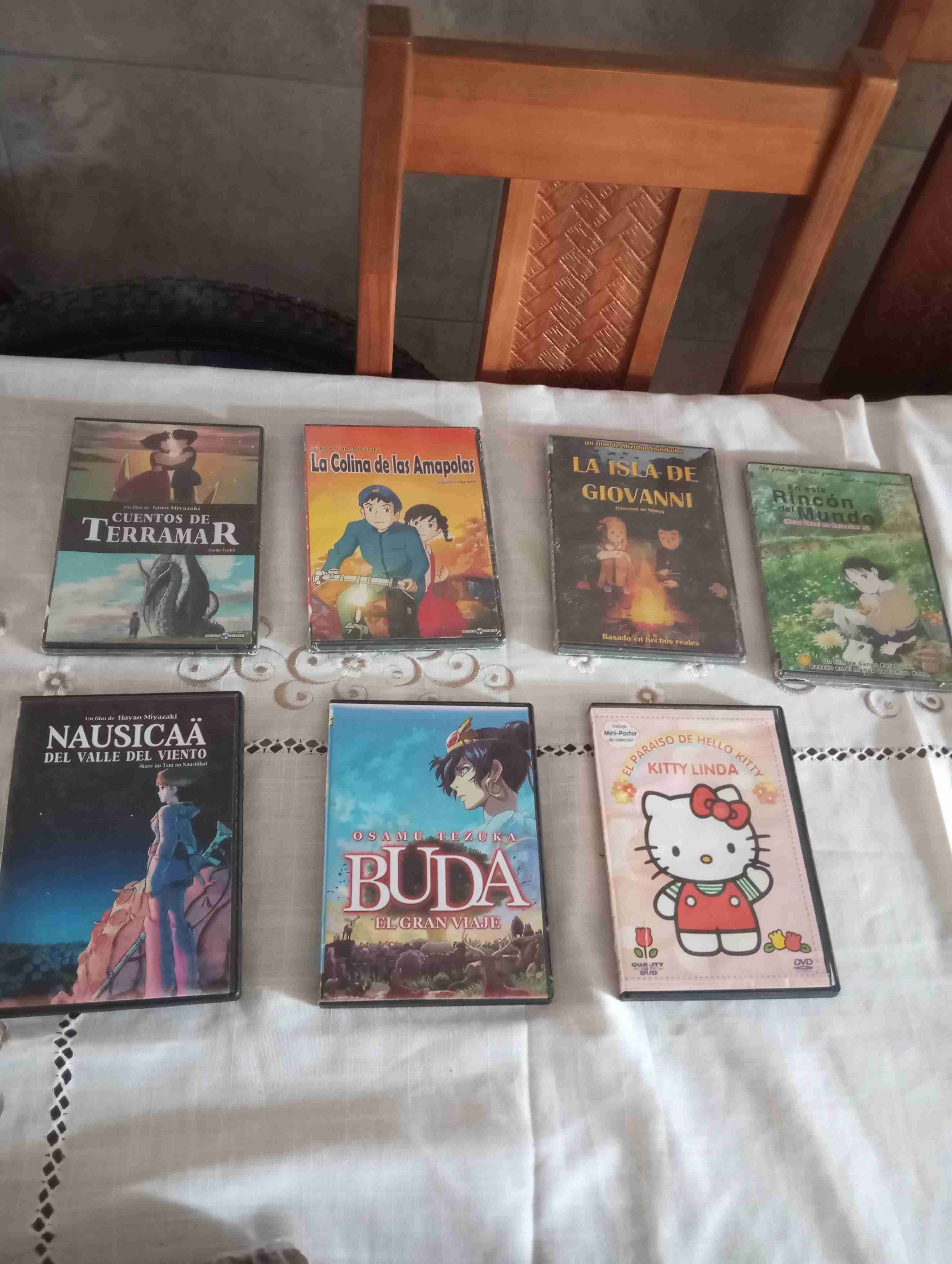 Pack 7 Películas Anime DVD (Ghibli y más) - ¡Vario - miniatura 2