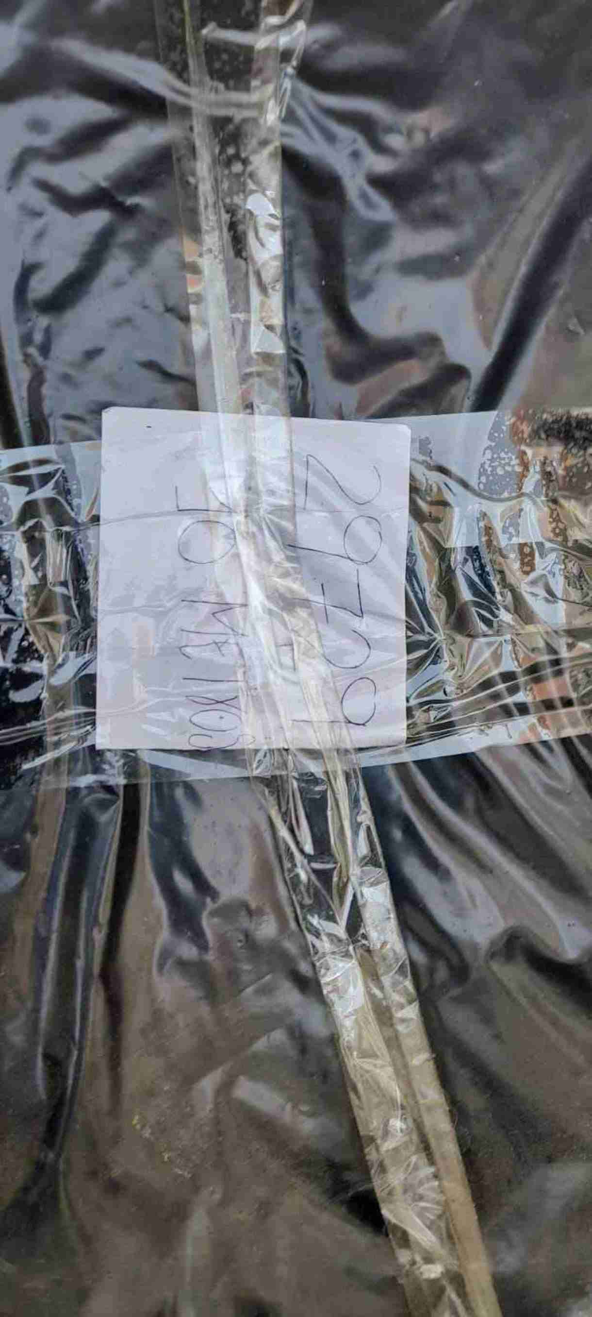 Plactico negro grande - miniatura 2