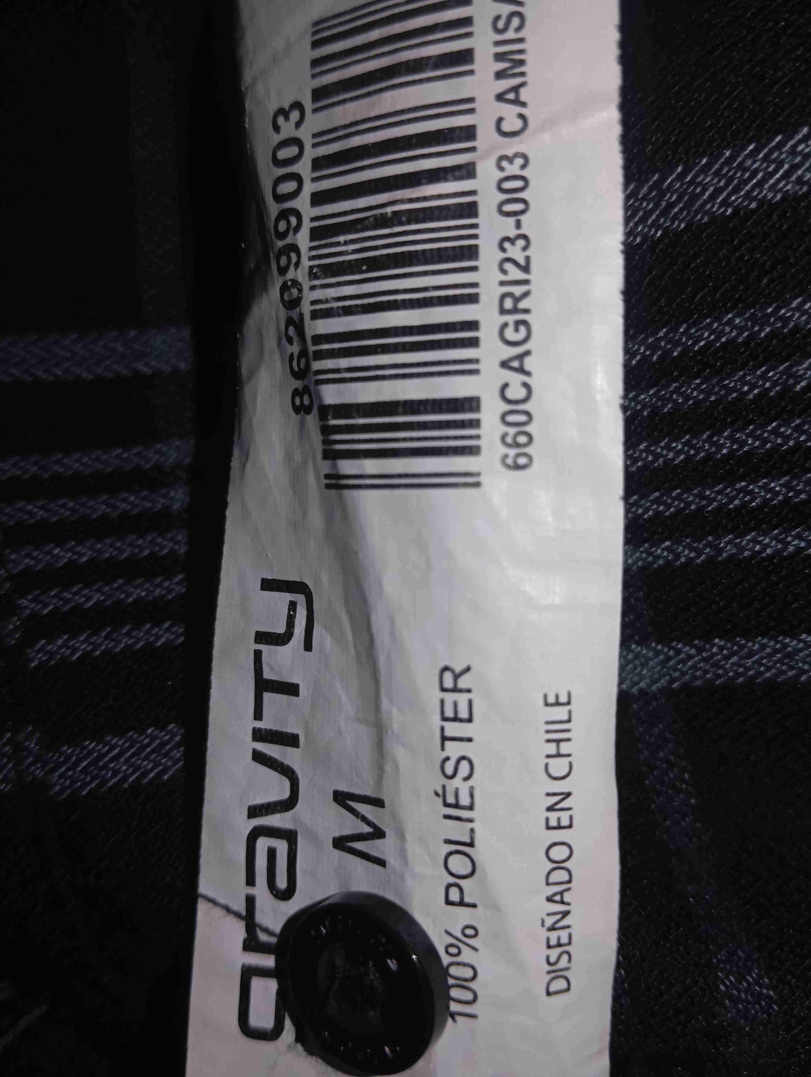 Camisa de franela a cuadros marca gravity - miniatura 5