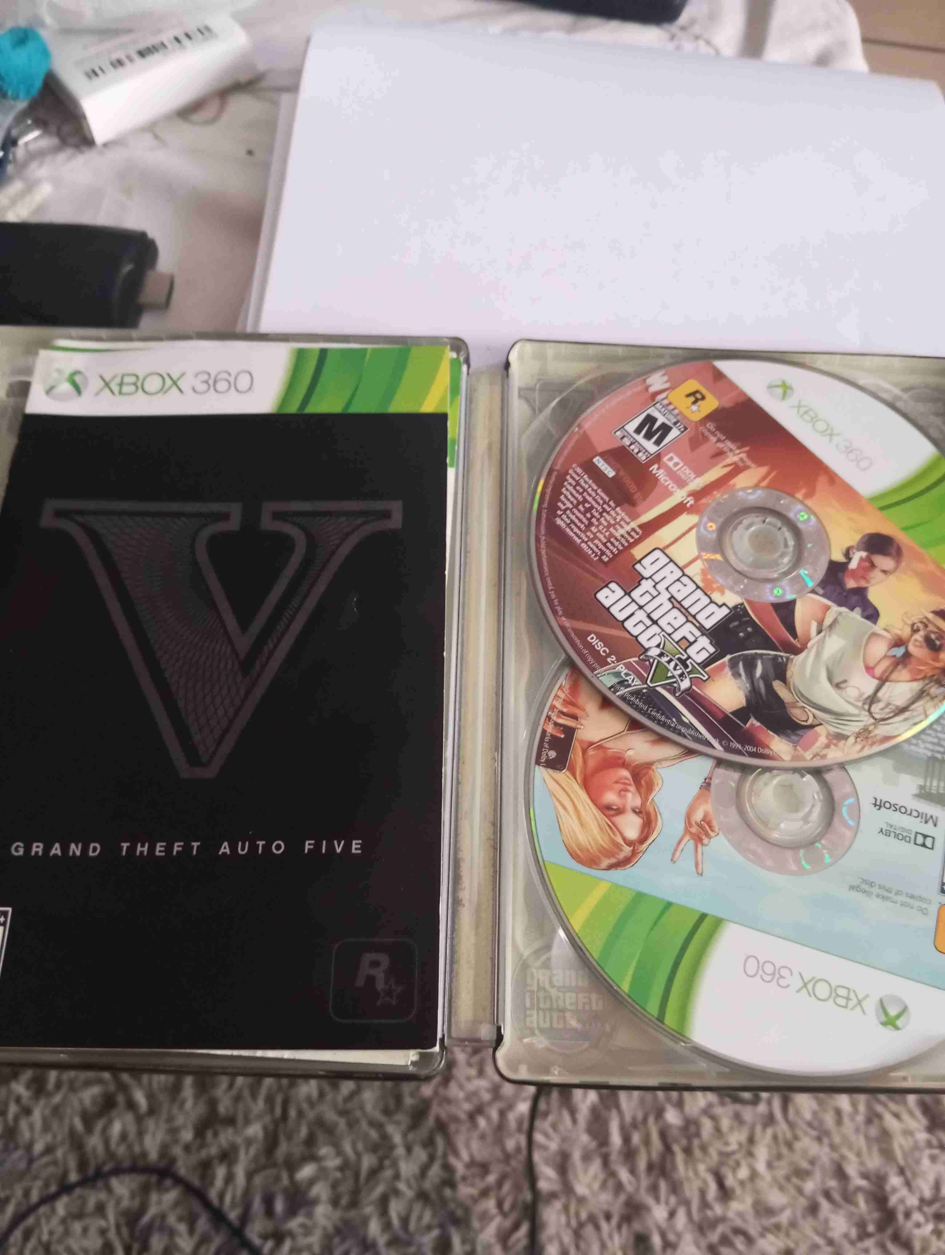GTA V Steelbook Edition Xbox 360 - Edición Especia - miniatura 3